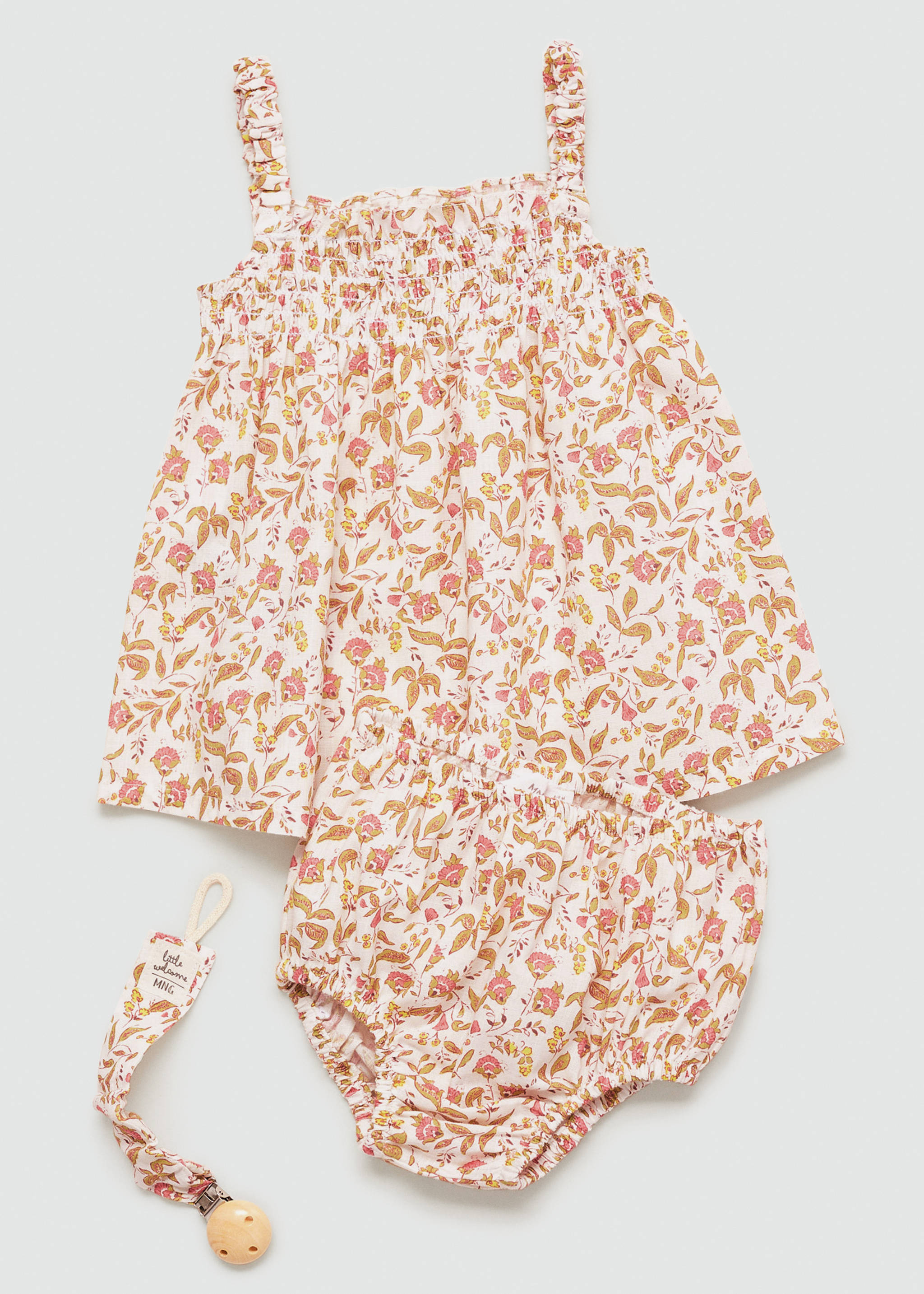 فستان وأفرول من القطن - تفاصيل المنتج 7