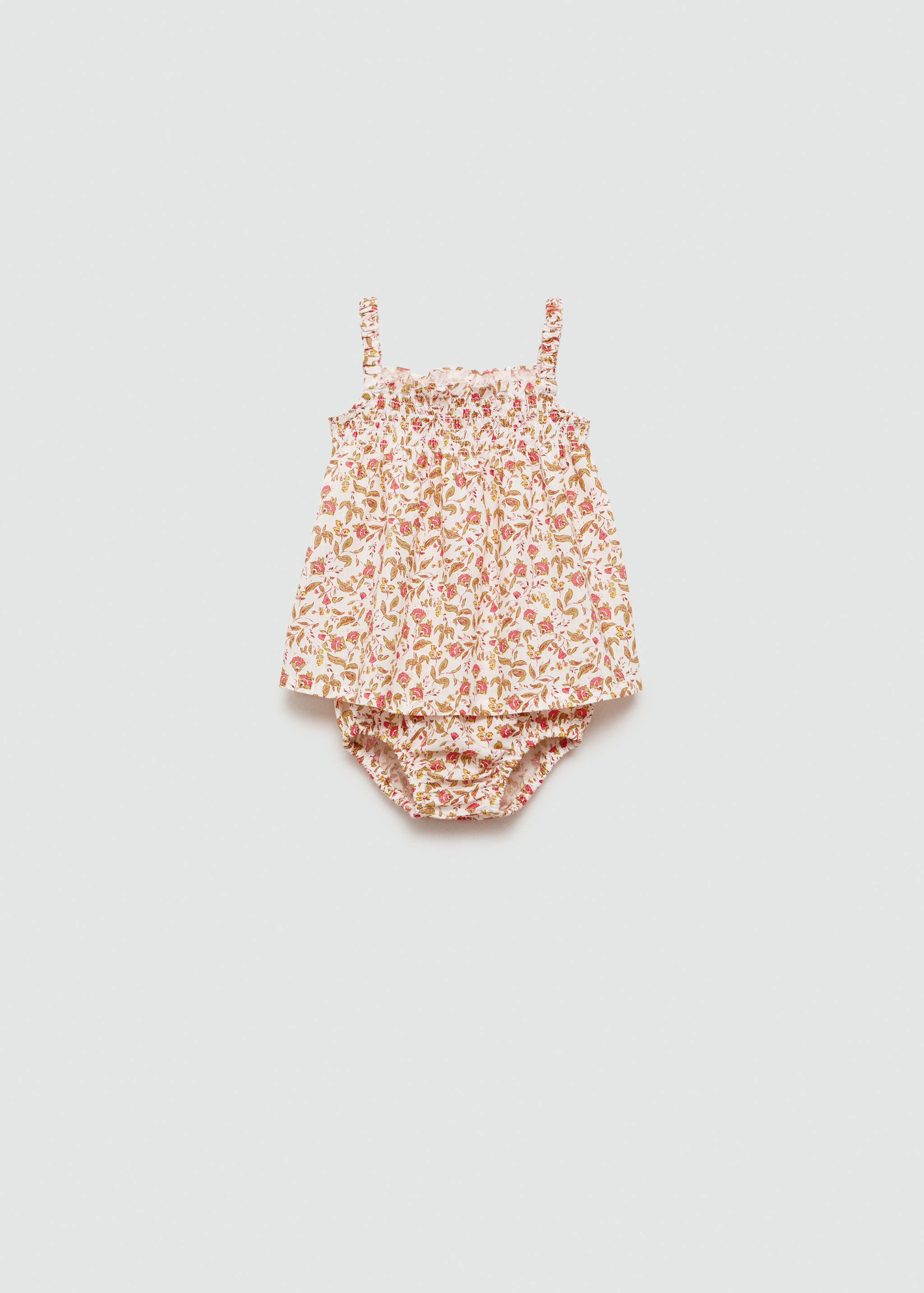 فستان وأفرول من القطن - منتج دون نموذج