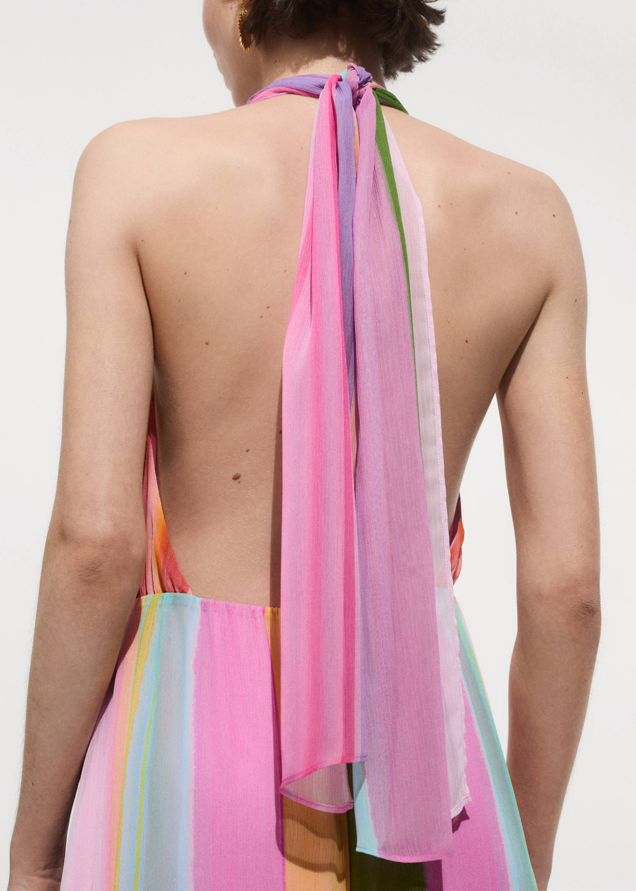 Knot print dress - Details of the article 6