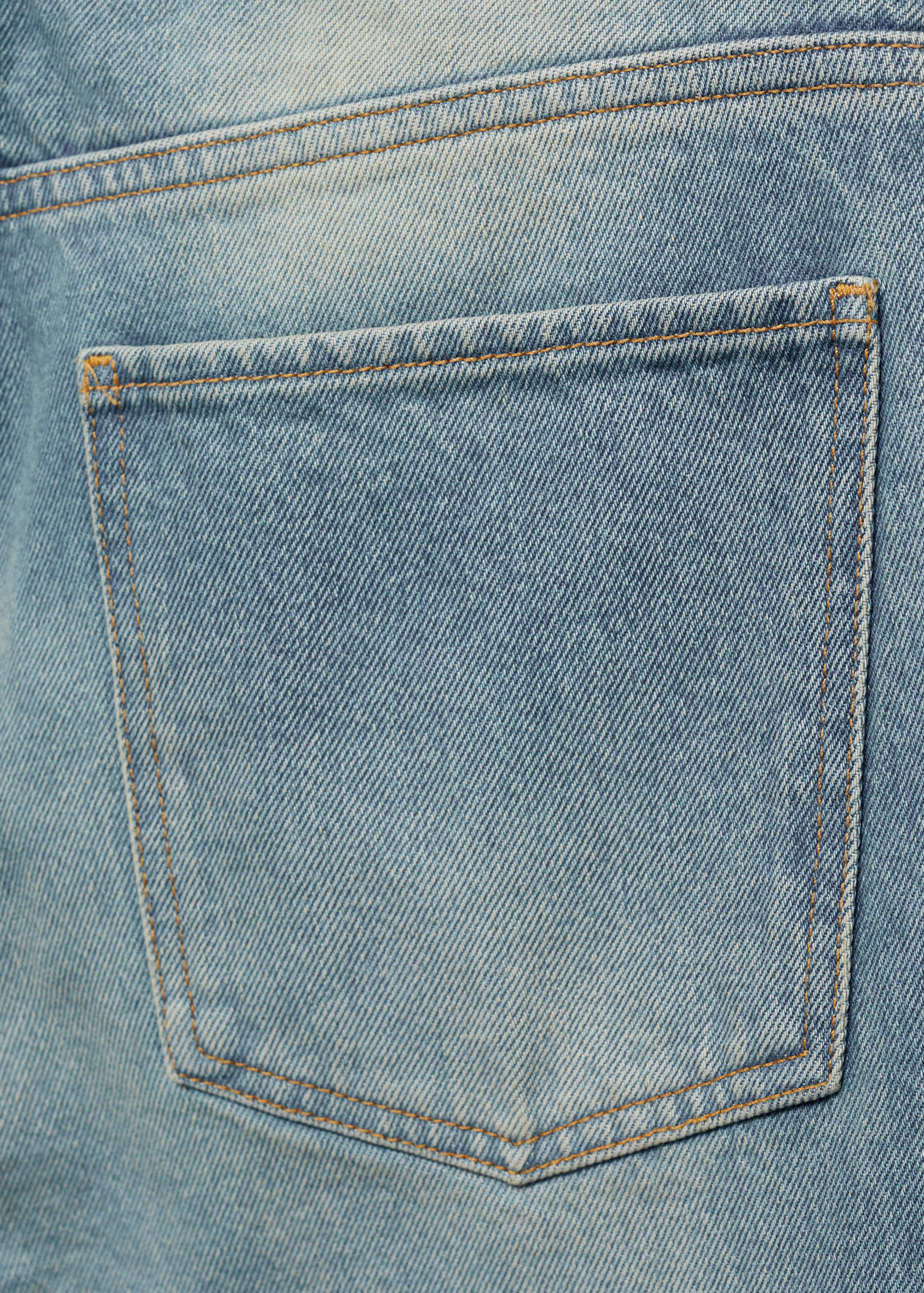 宽松牛仔短裤 - null