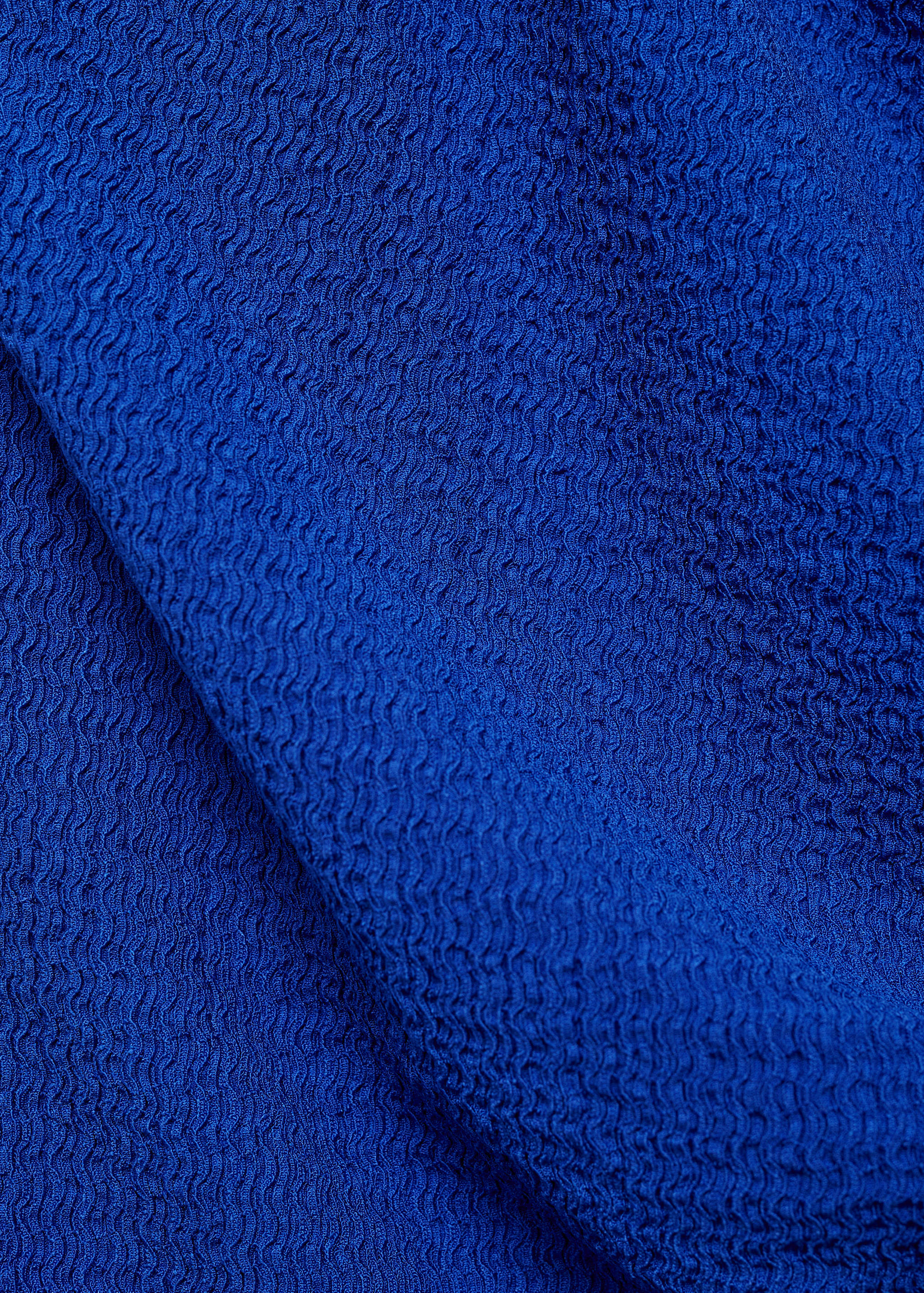 Asymmetric ruched top - Details of the article 0