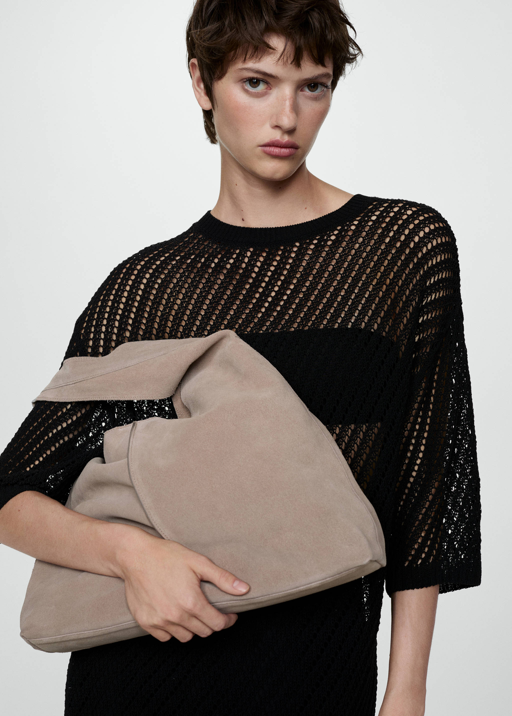 Leather shopper bag - Details of the article 9