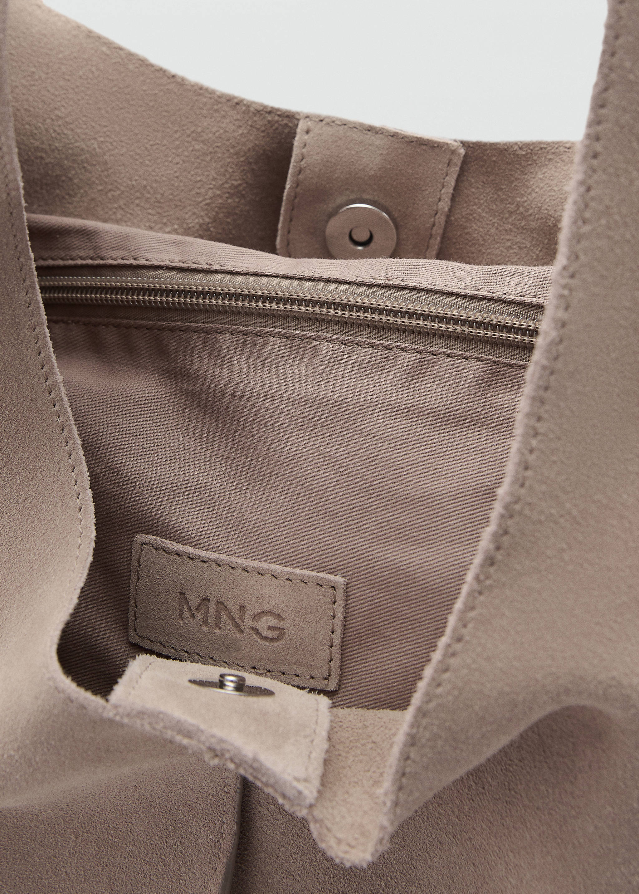 Leather shopper bag - Details of the article 2