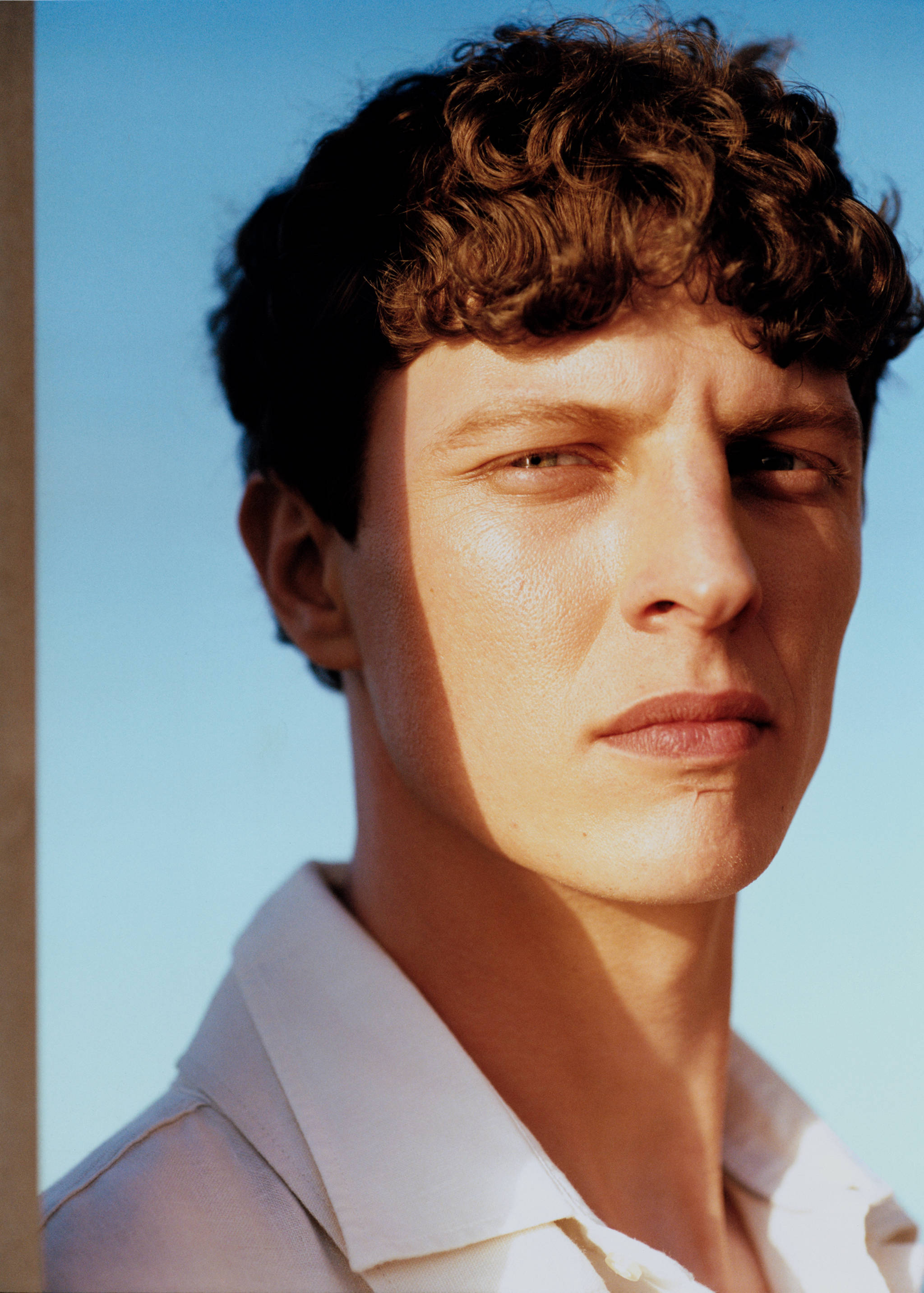 100% linen overshirt with pockets - Details of the article 5