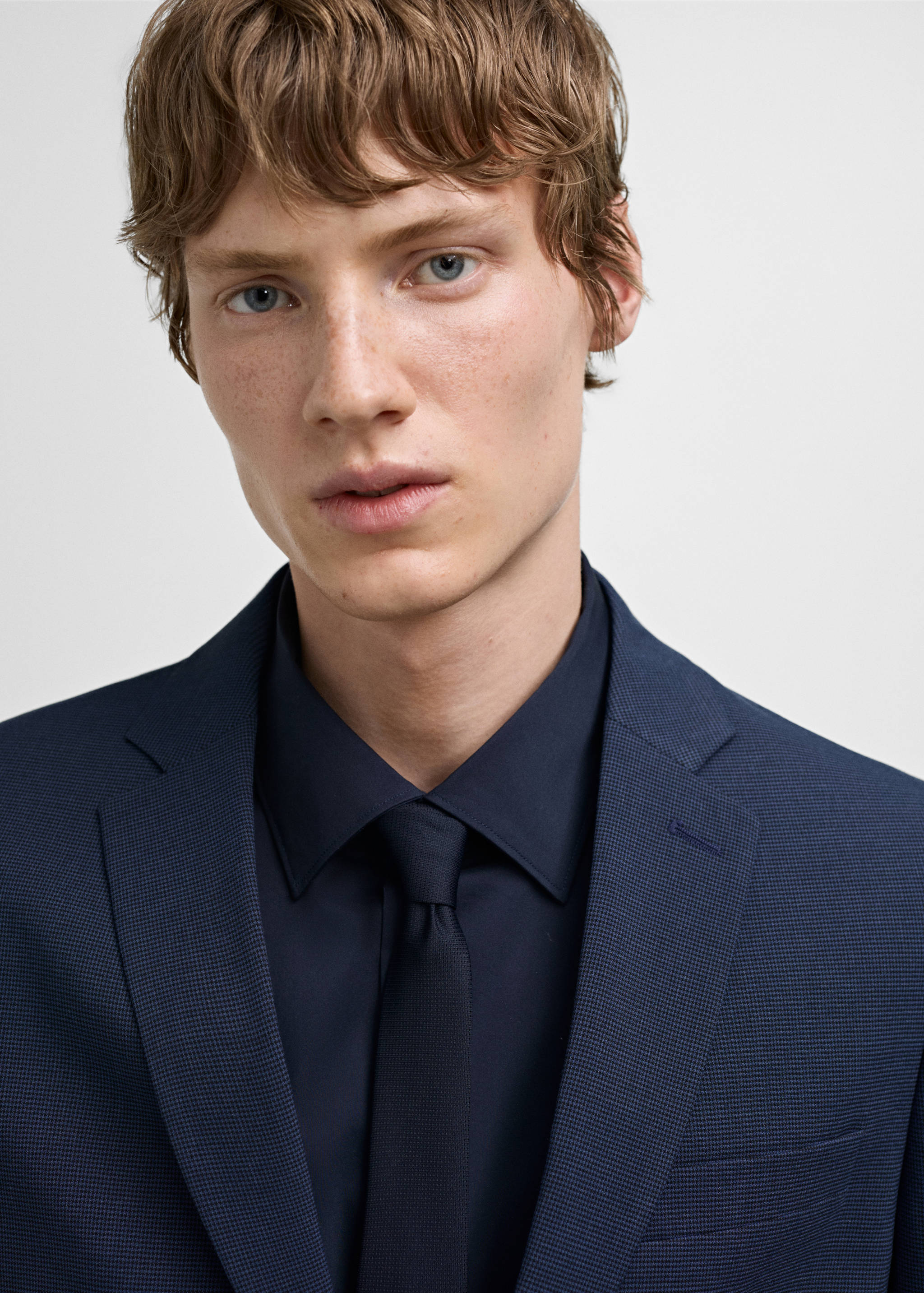 Super slim-fit suit jacket in stretch fabric - Details of the article 3
