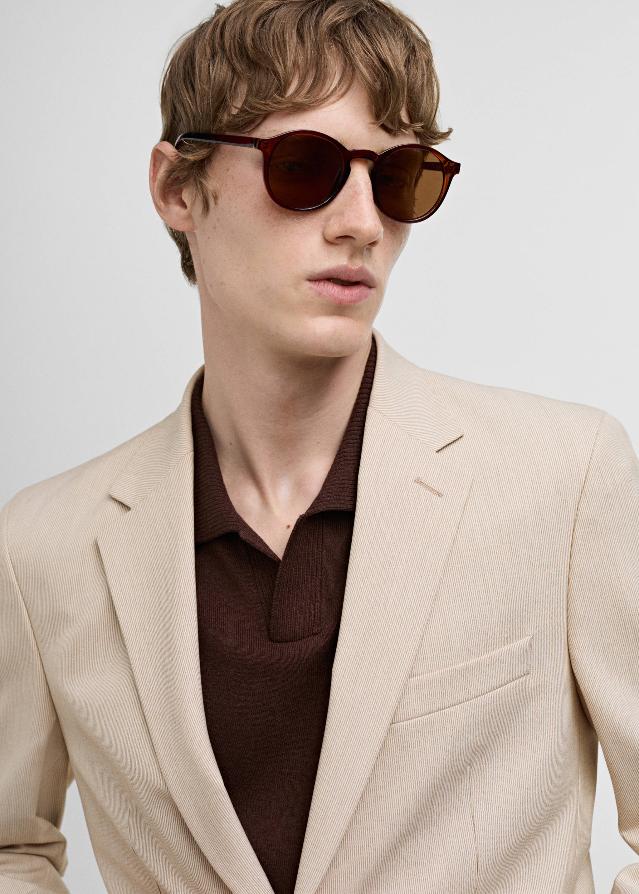 Veste costume slim-fit tissu comfort stretch - Détail de l'article 1