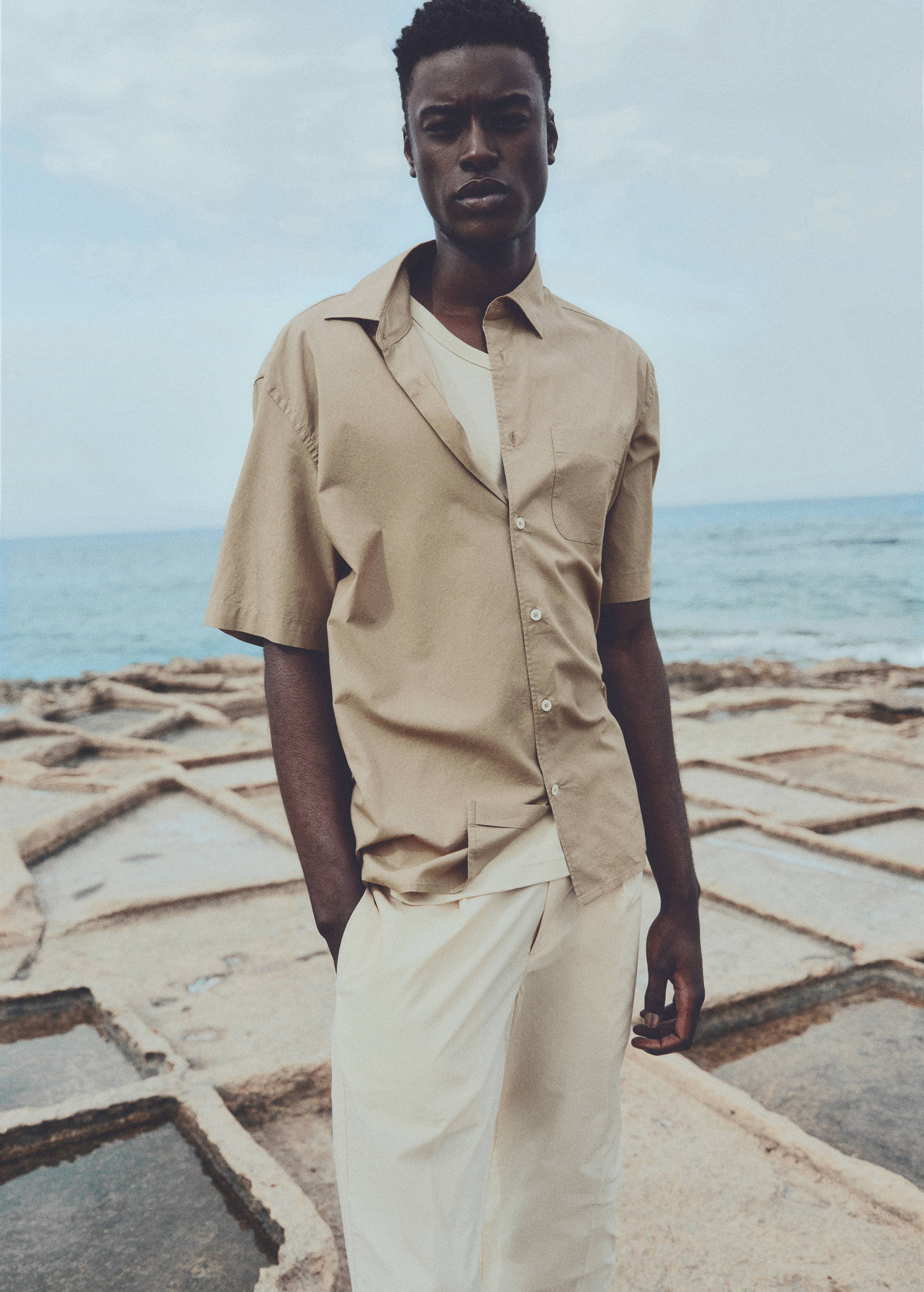 口袋天丝™™ 纯棉衬衫 - null