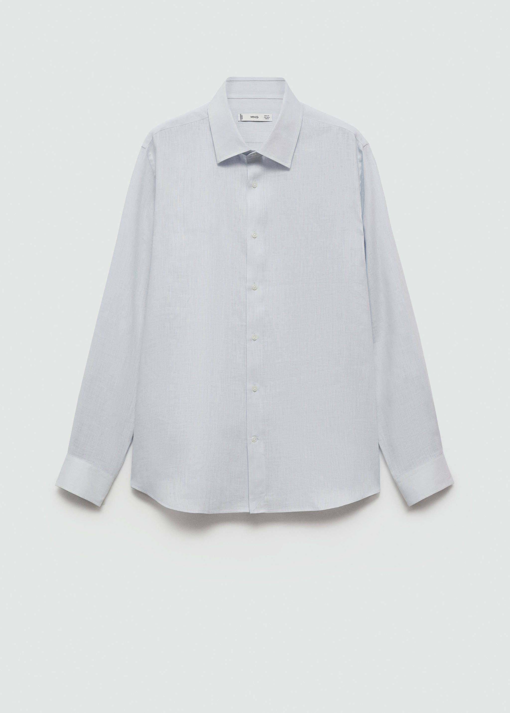 Chemise regular fit 100 % lin - Article sans modèle