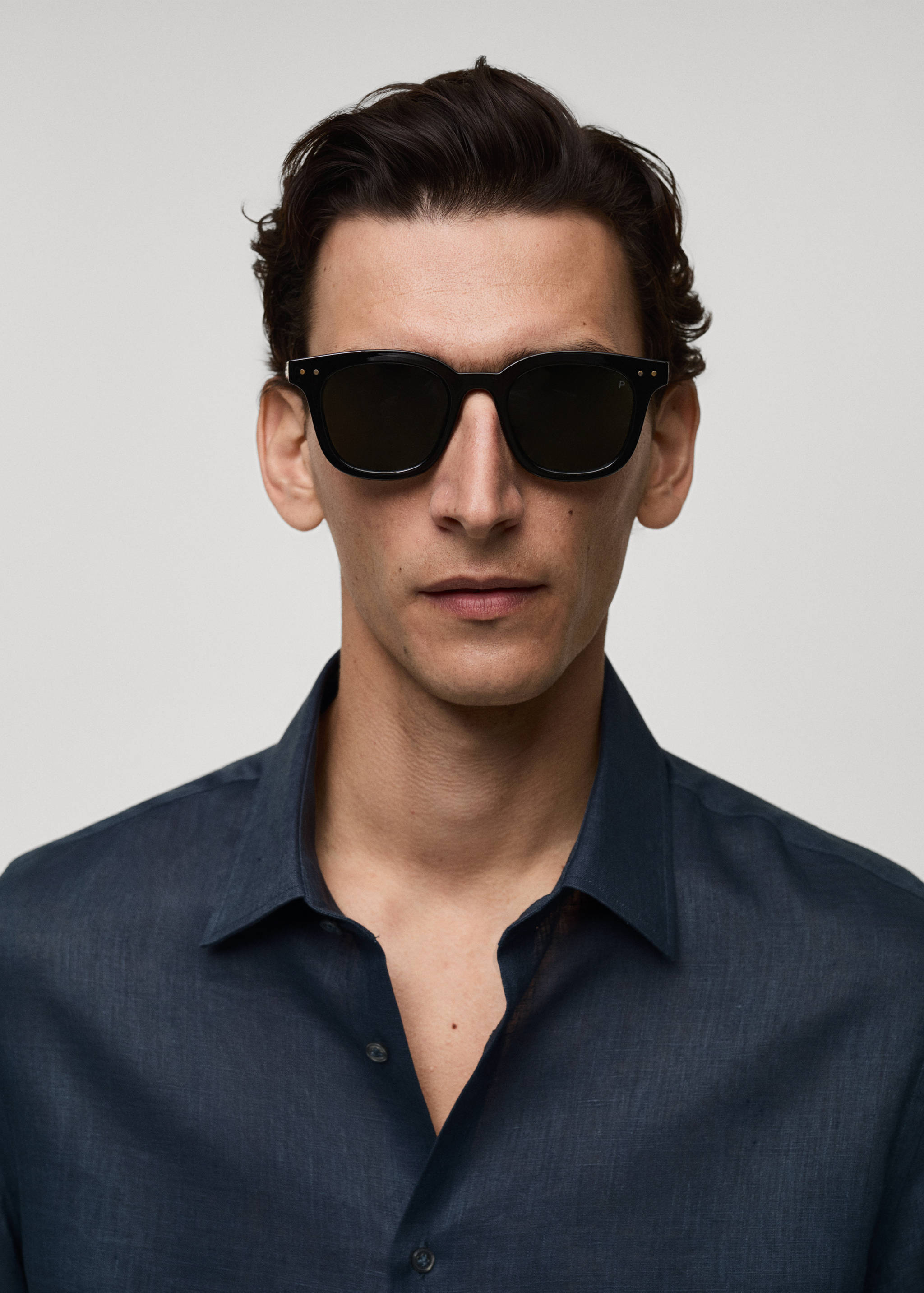 Camisa regular fit 100% lino - Detalle del artículo 3