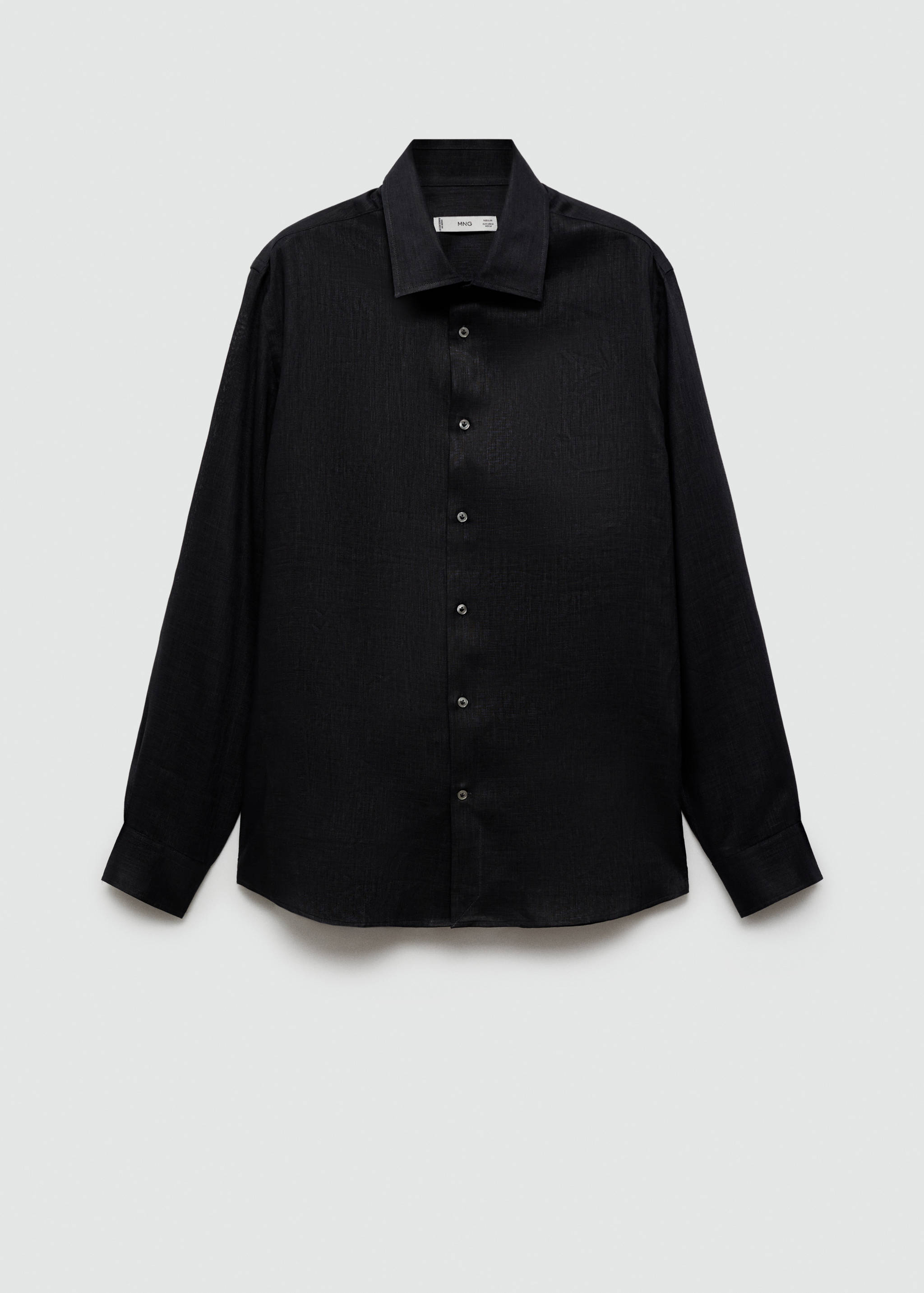 Chemise regular fit 100 % lin - Article sans modèle