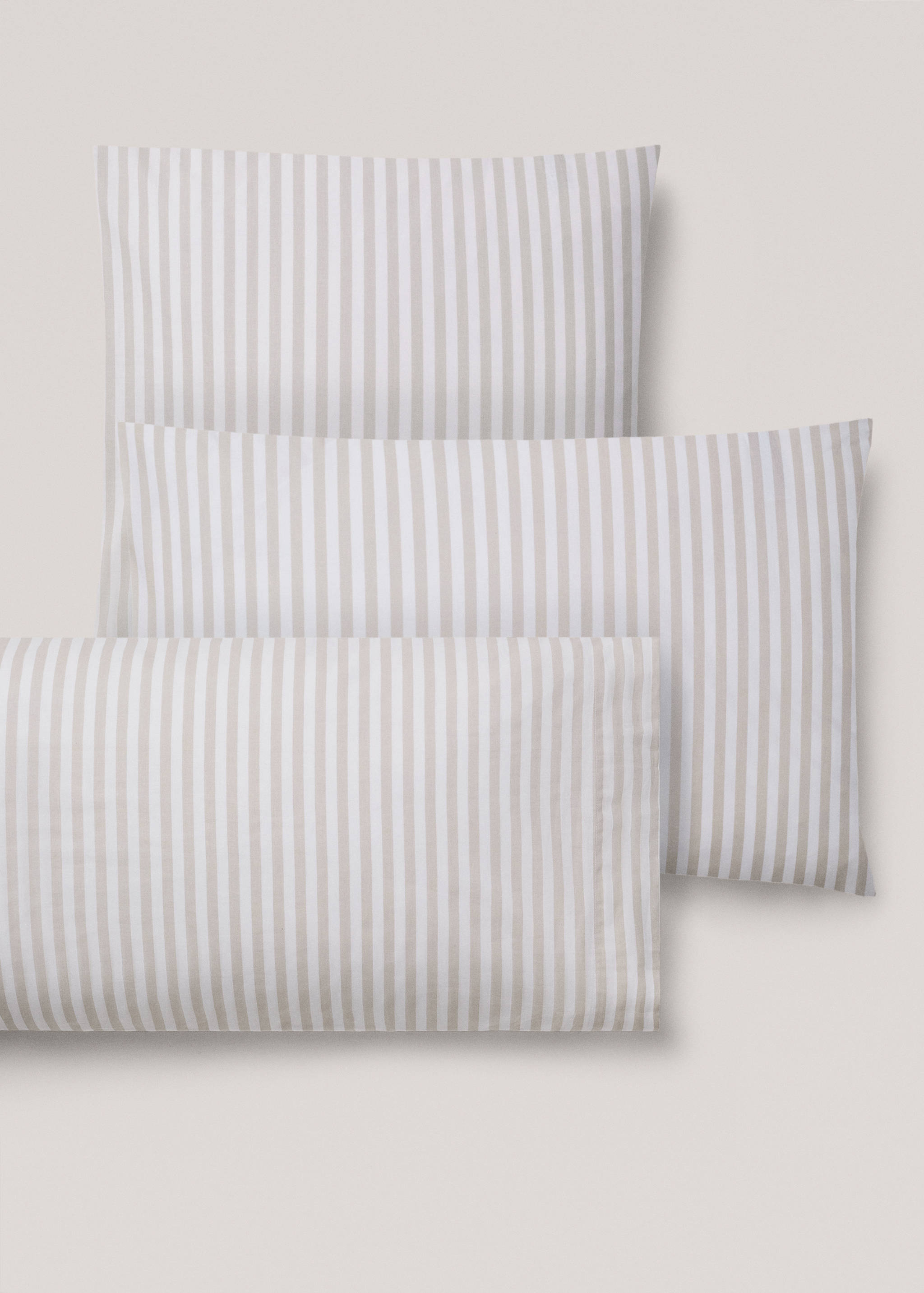 Strips cotton pillowcase 50X75cm - Details of the article 4