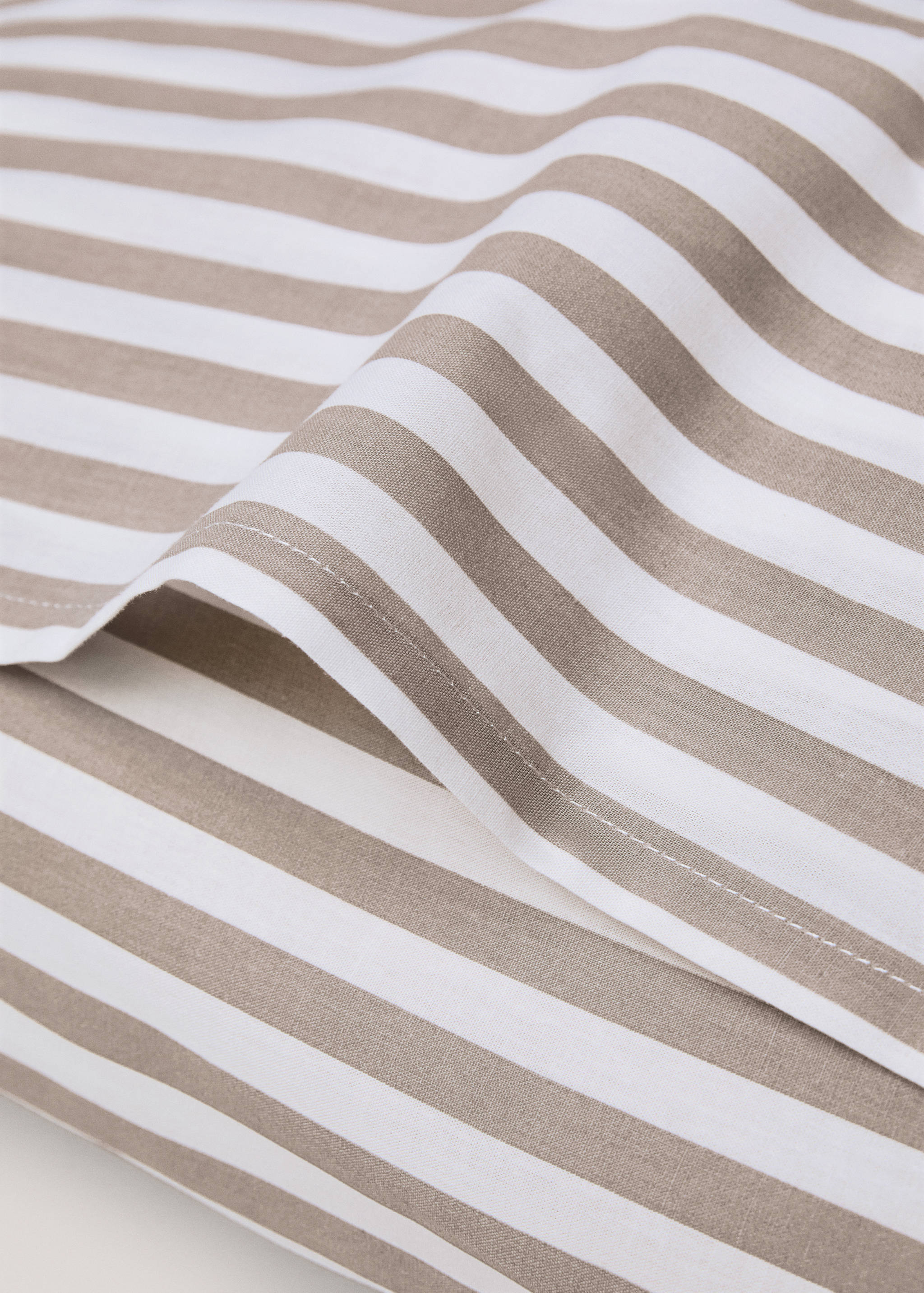 Strips cotton pillowcase 50X75cm - Details of the article 2