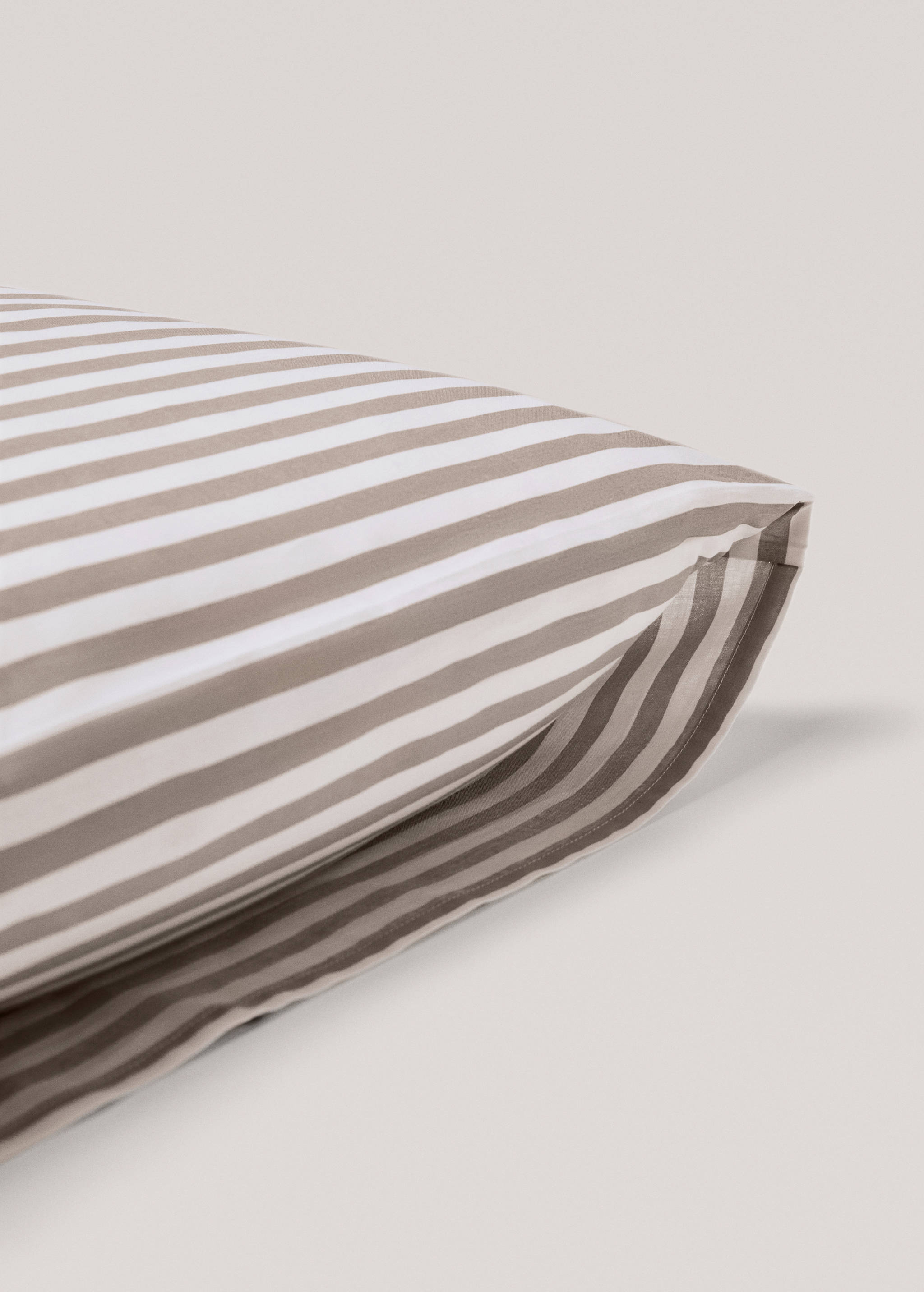 Strips cotton pillowcase 50X75cm - Details of the article 3