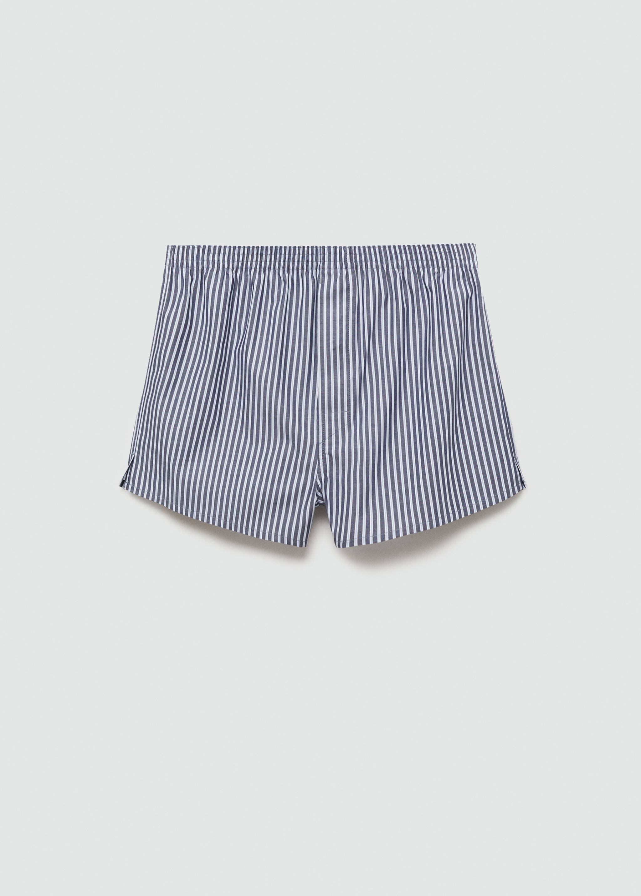 Caleçon coton imprimé rayures - Article sans modèle