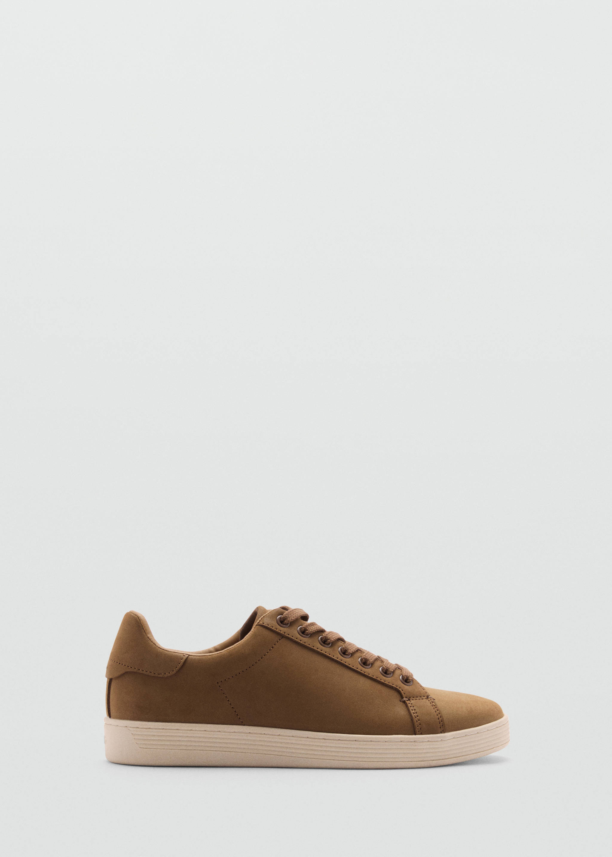 Laces suede sneaker - Article without model