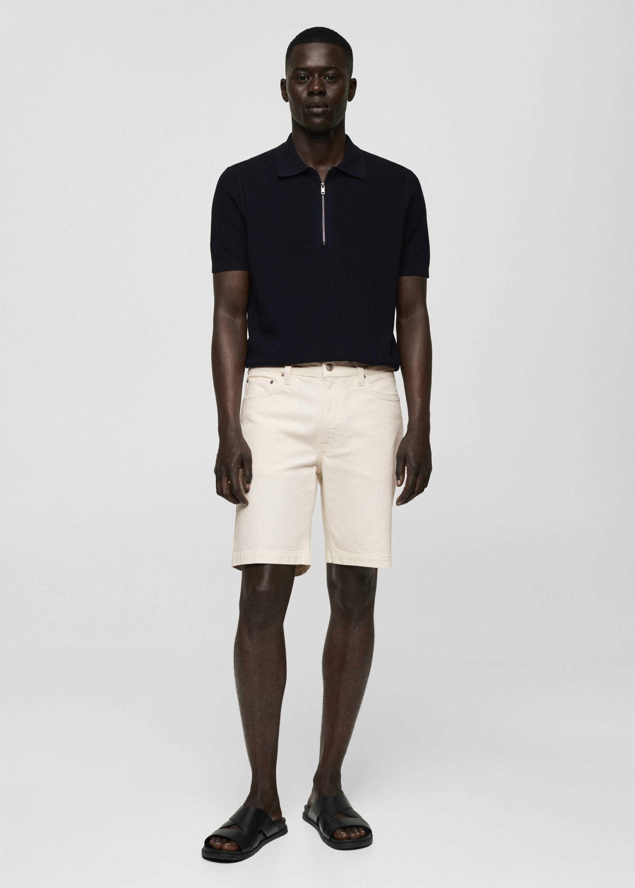 Bermudas vaquera regular fit - Plano general