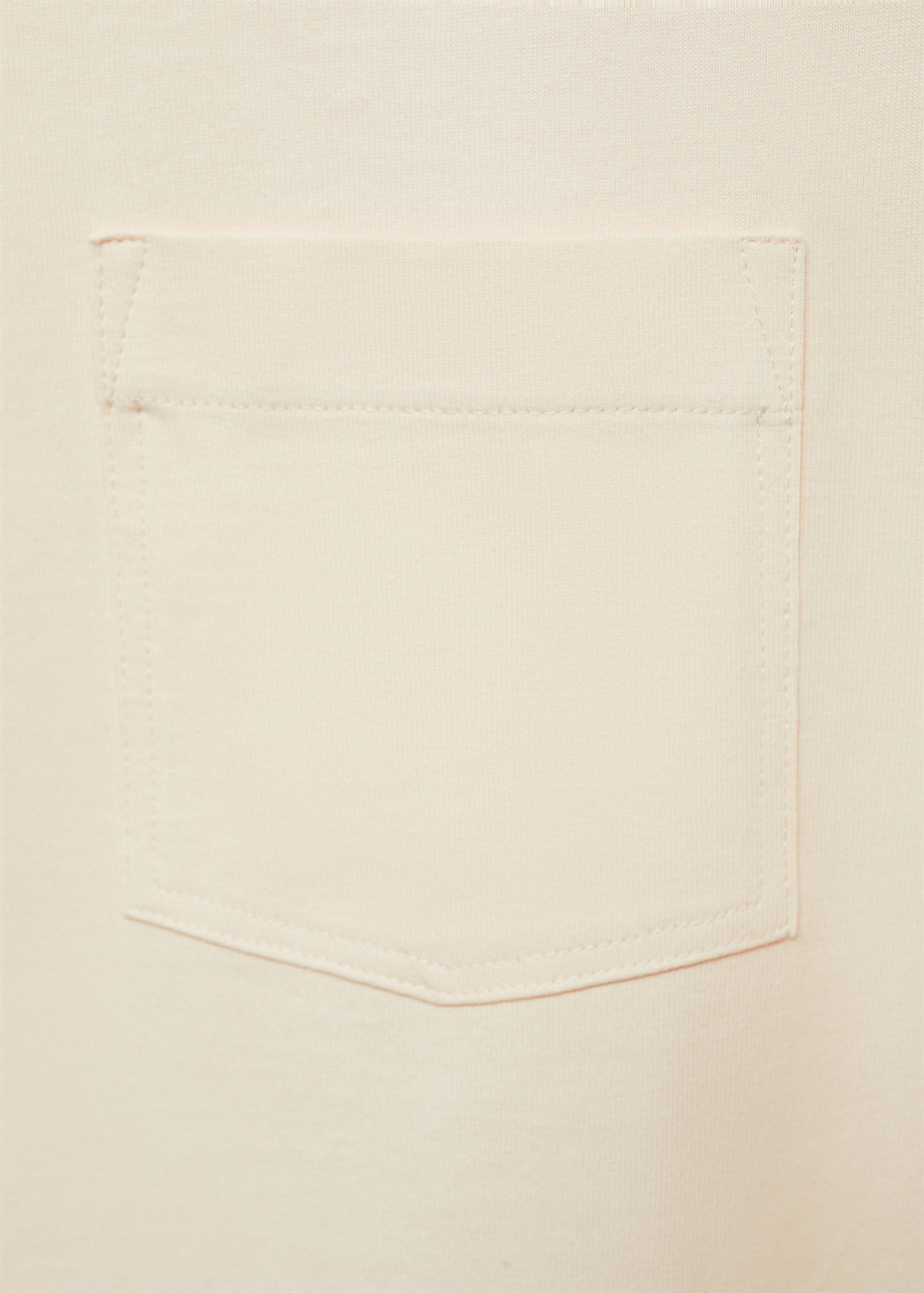 100% cotton t-shirt with pocket - Details of the article 0