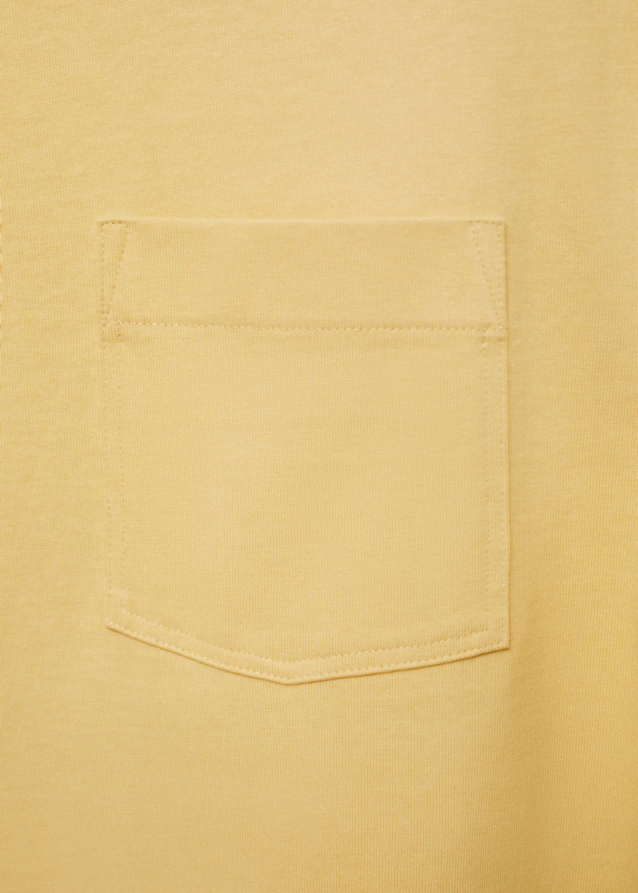 100% cotton t-shirt with pocket - Details of the article 0