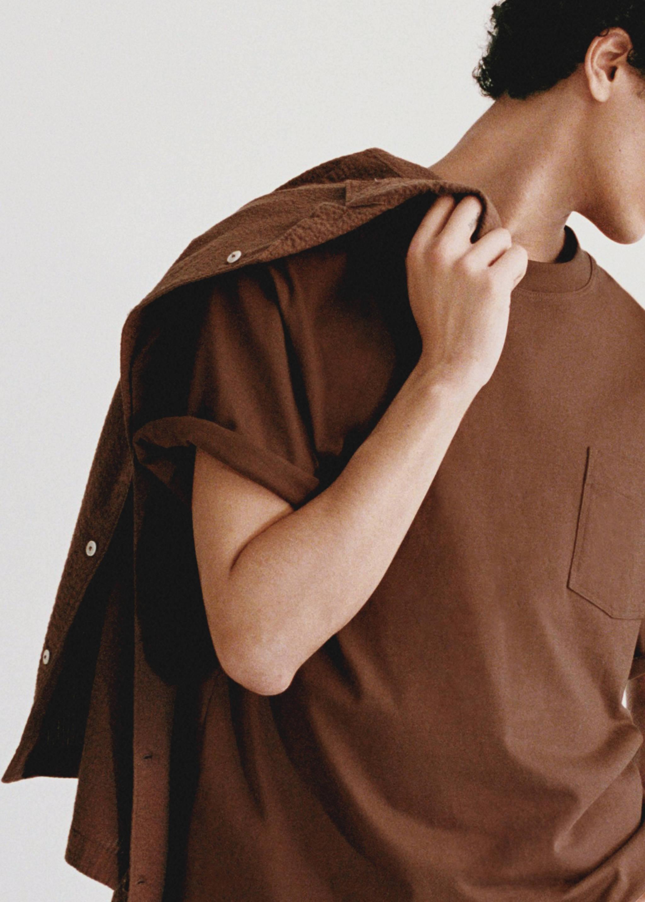 100% cotton t-shirt with pocket - Details of the article 3