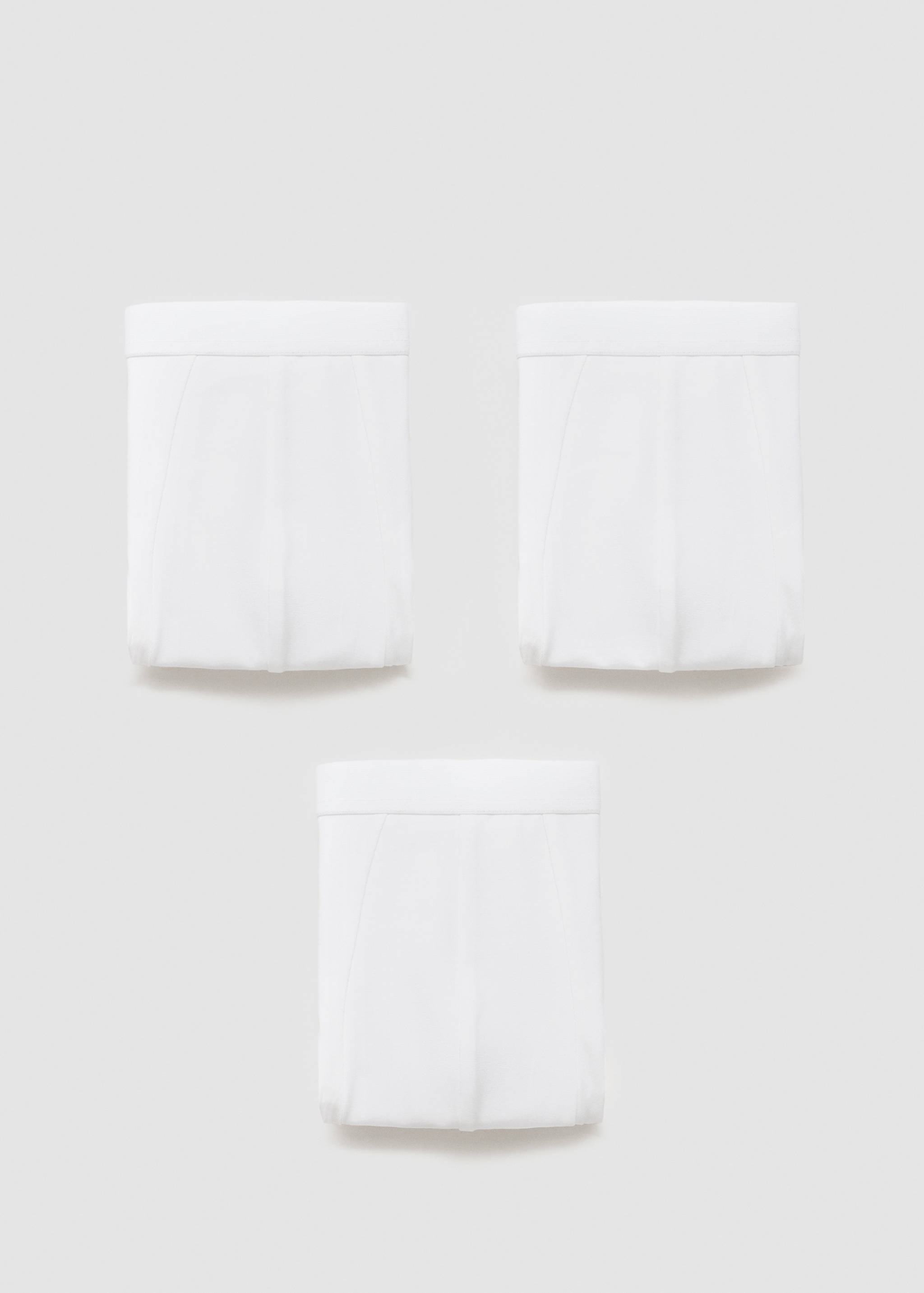 3-pack cotton boxers - Article without model