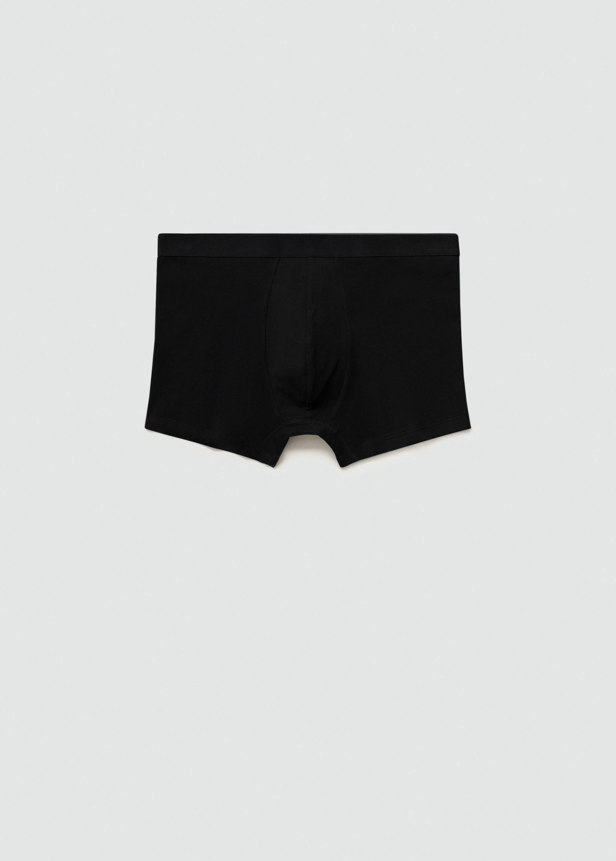 3-pack of black cotton boxer shorts - Details of the article 8