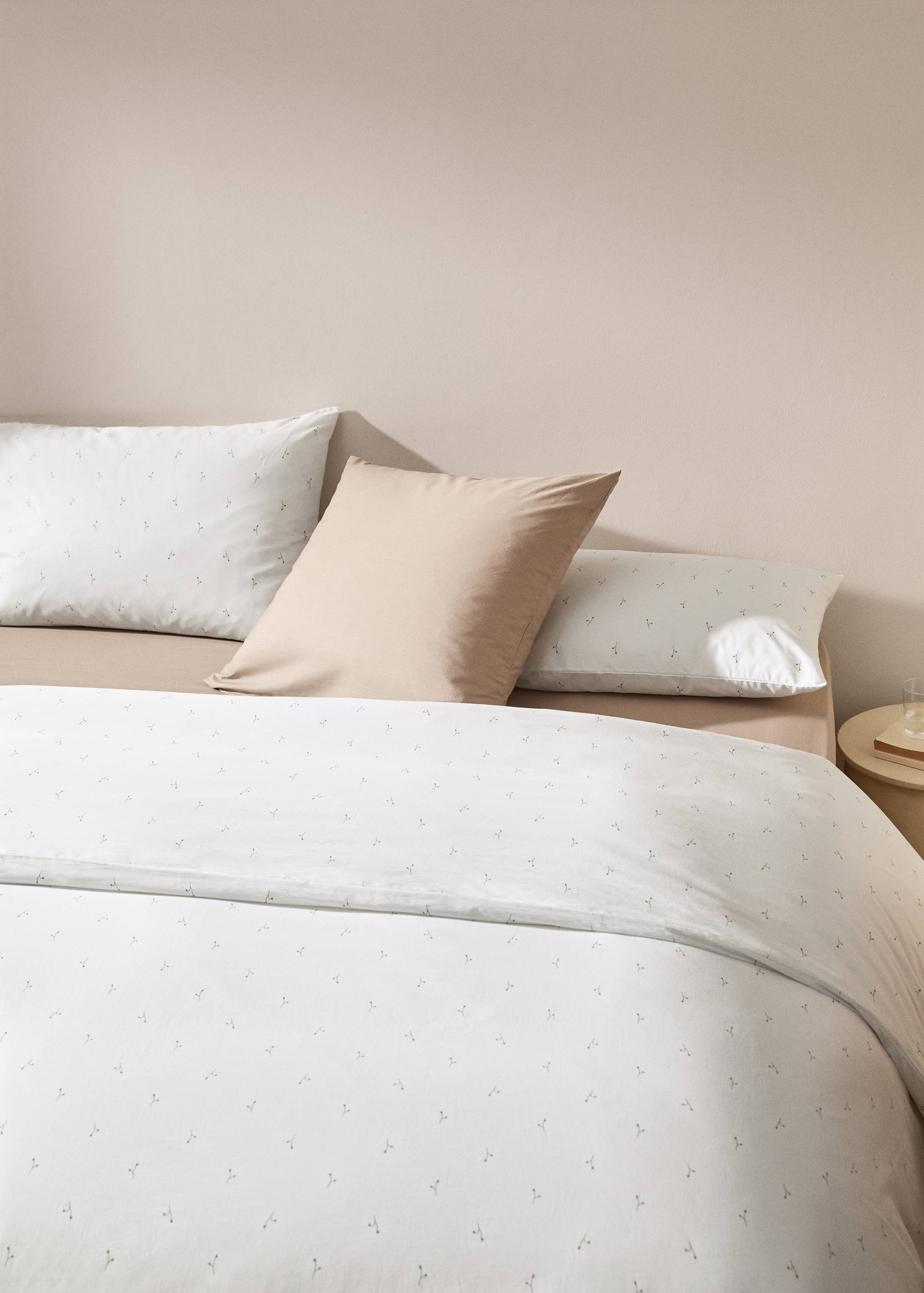 Floral-print duvet cover for single bed - Details of the article 7