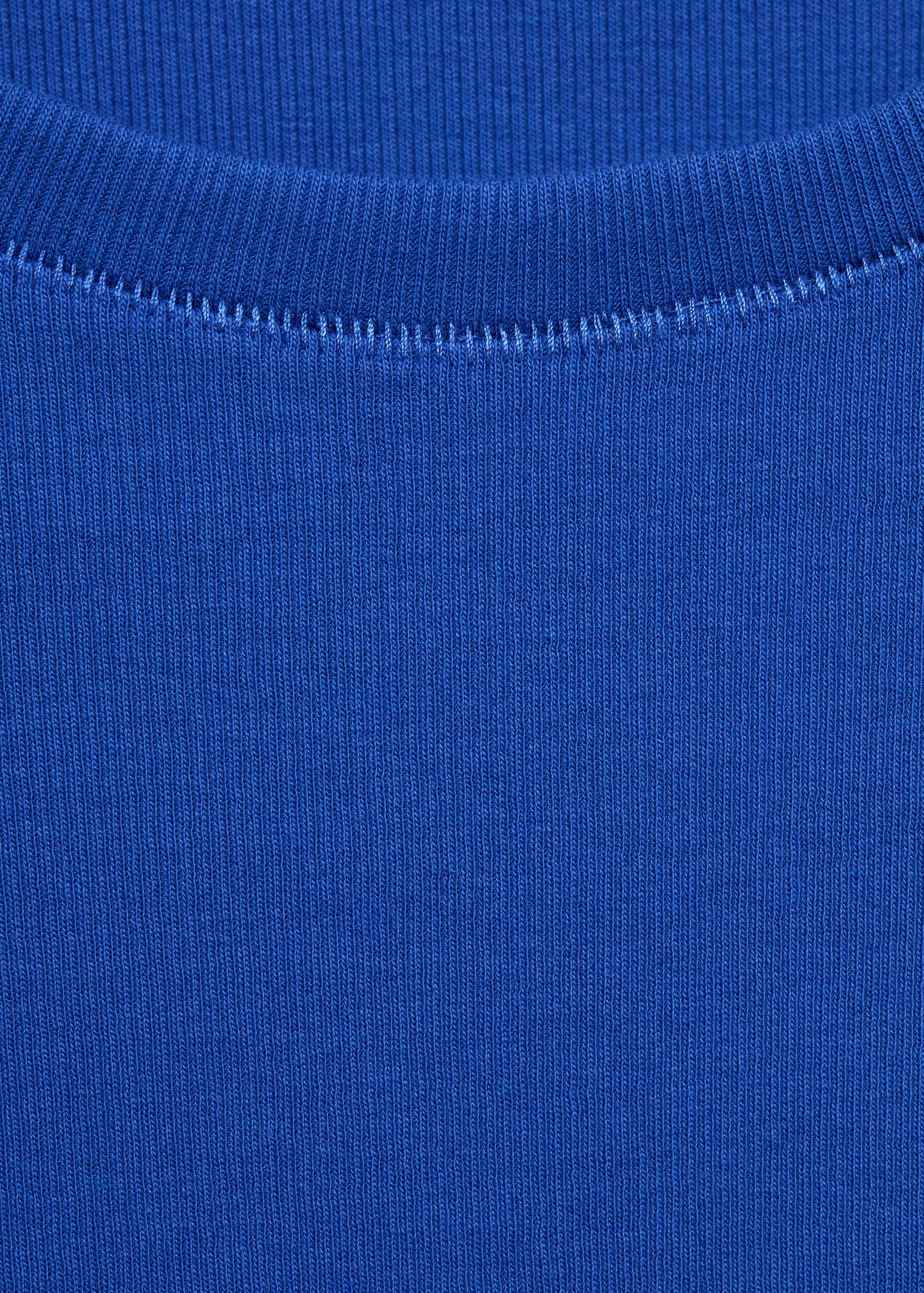 Knitted short-sleeve t-shirt - Details of the article 8