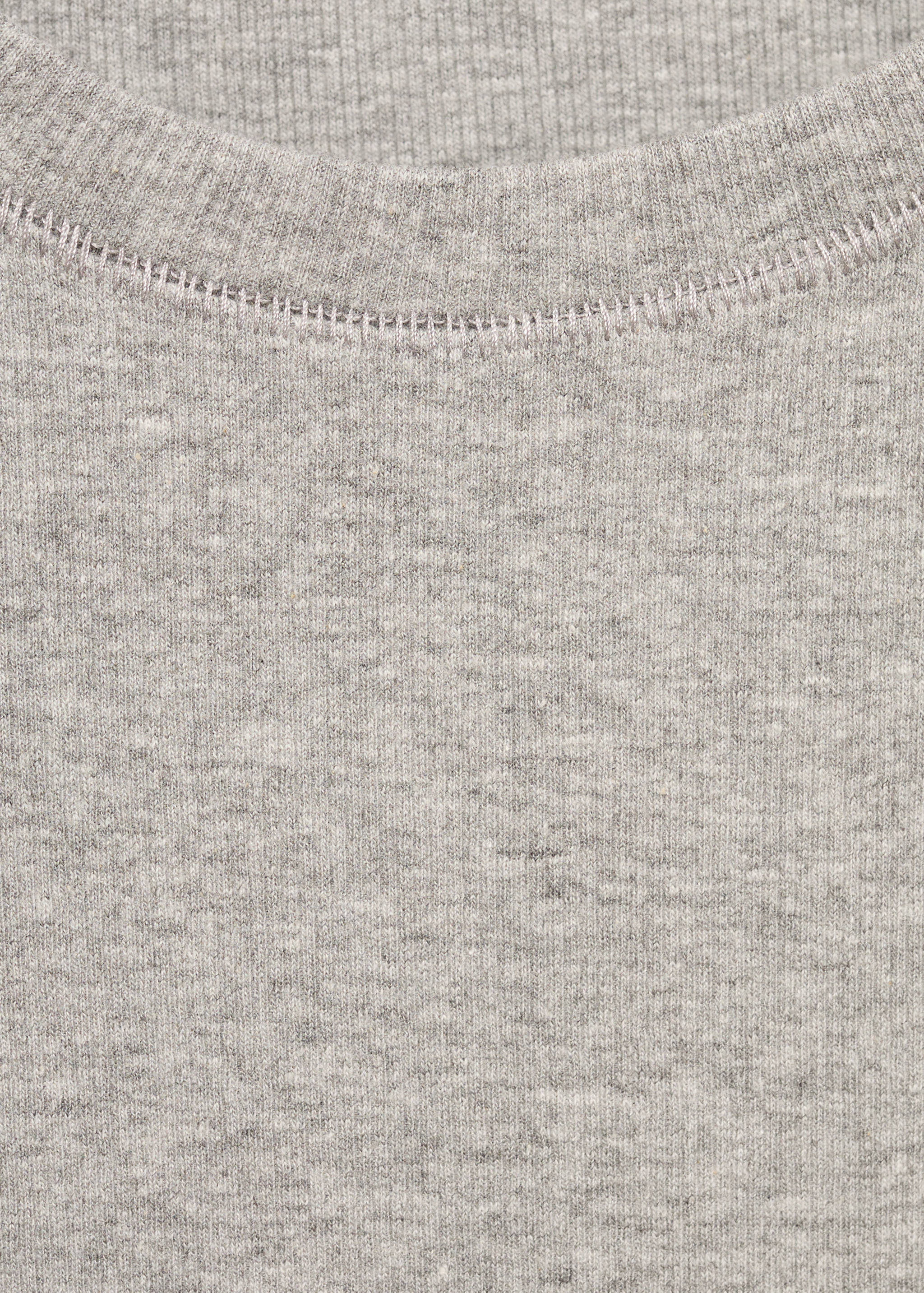 Knitted short-sleeve t-shirt - Details of the article 8