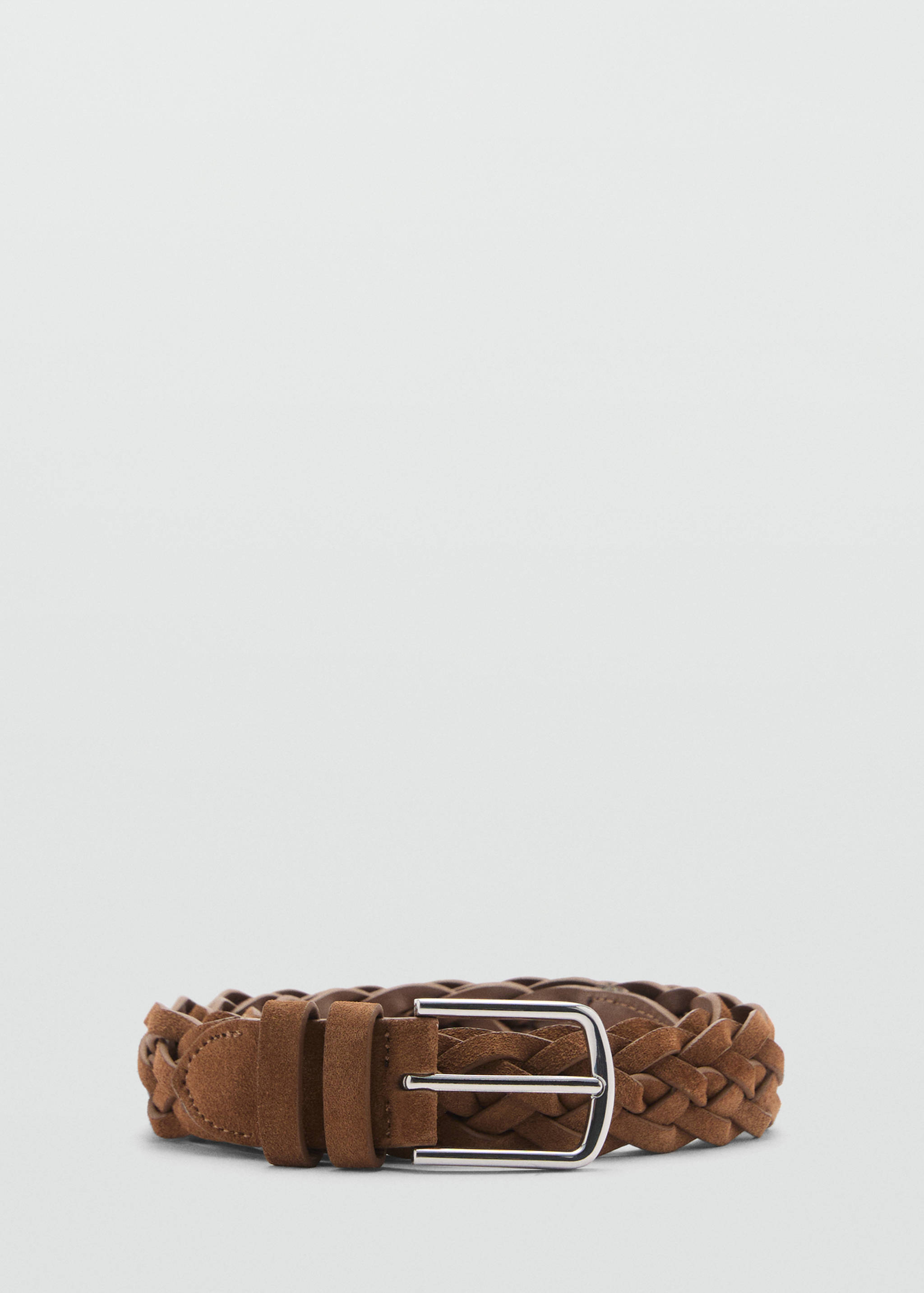 Braided suede belt - Article without model