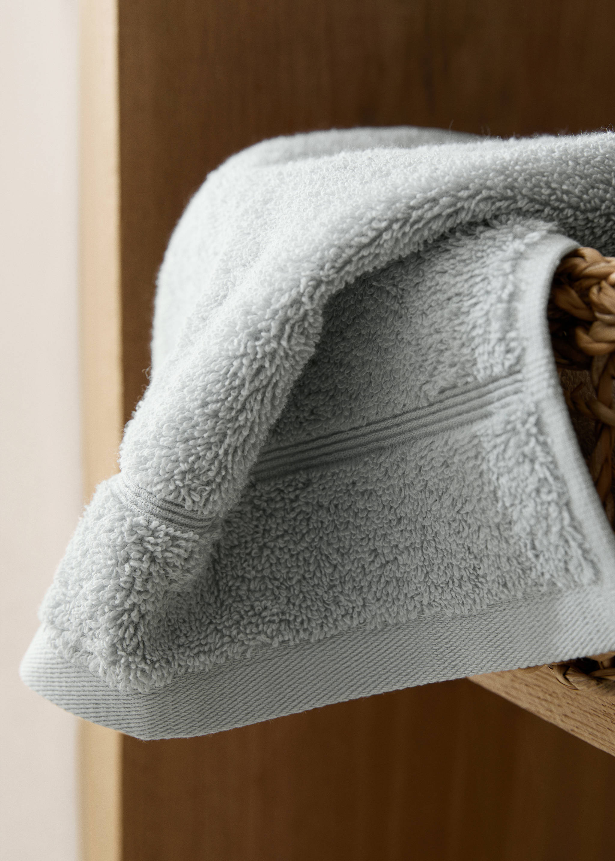 Serviette invité coton 30x50 cm - Plan général