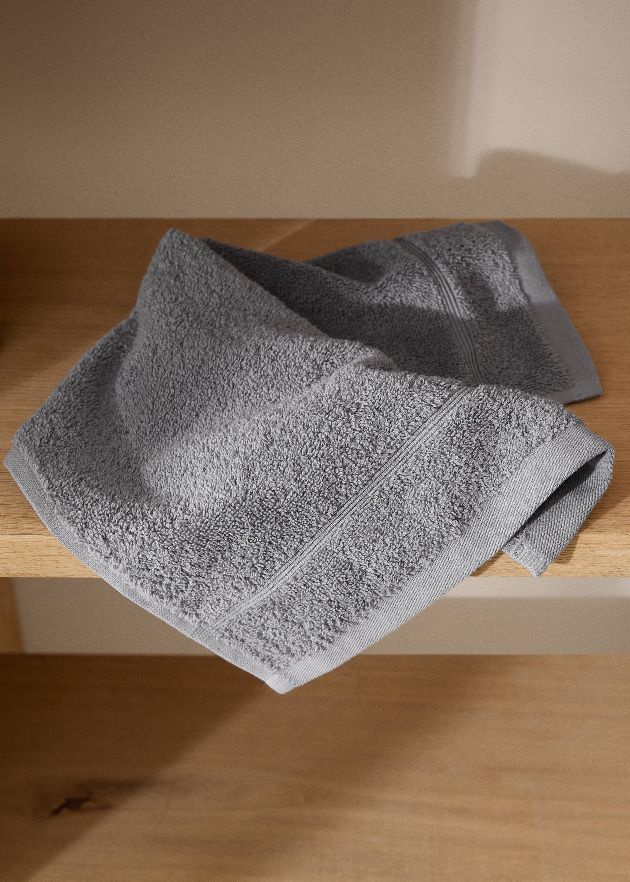 Serviette invité coton 30x50 cm - Plan général