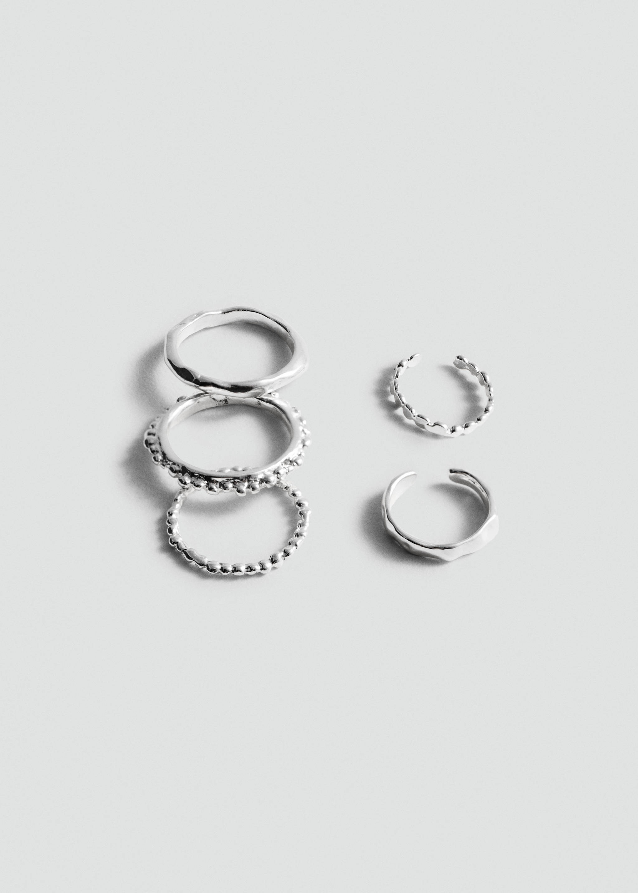Lot bagues combinées - Article sans modèle