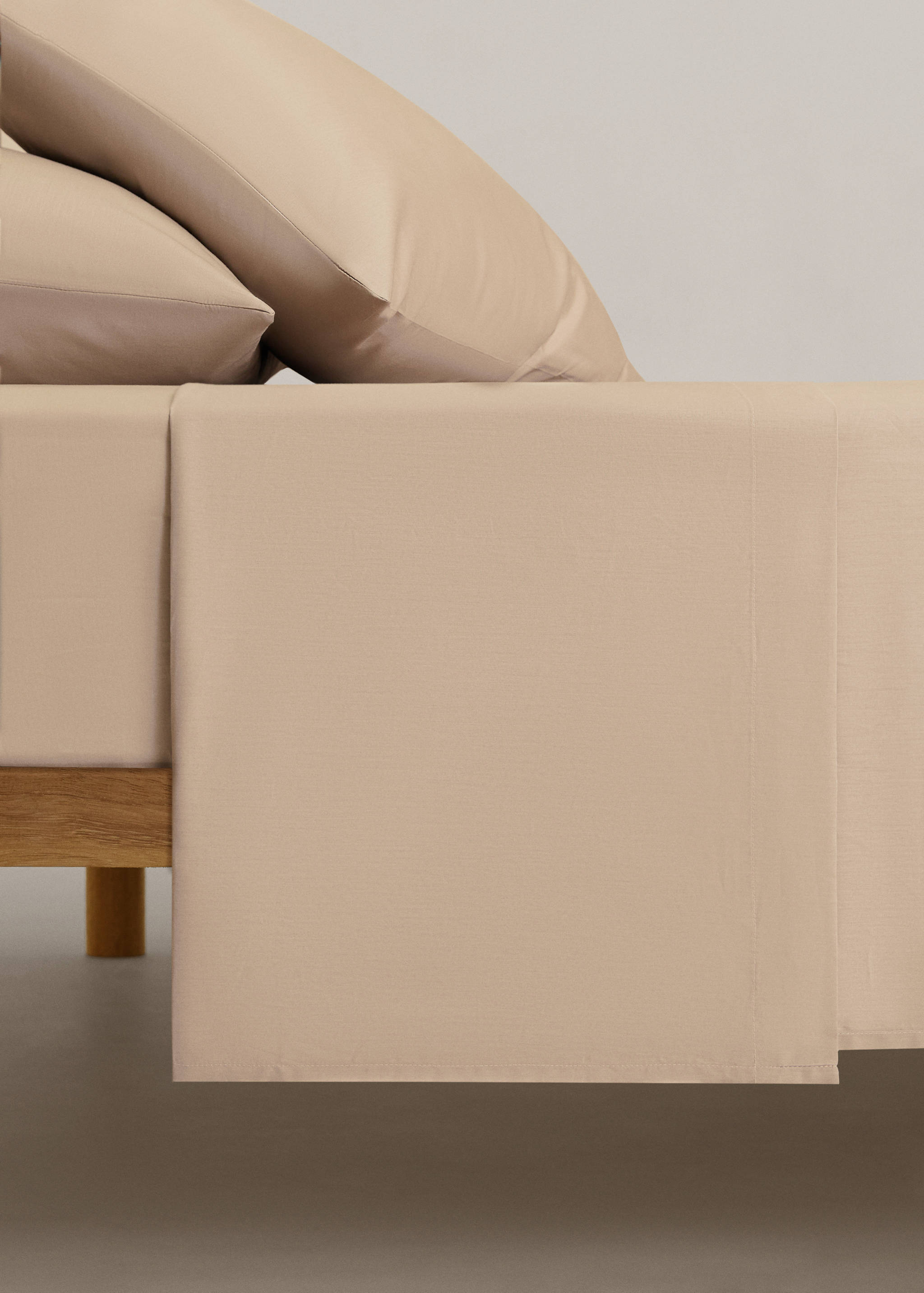 180 thread count cotton top sheet Superking bed - Article without model