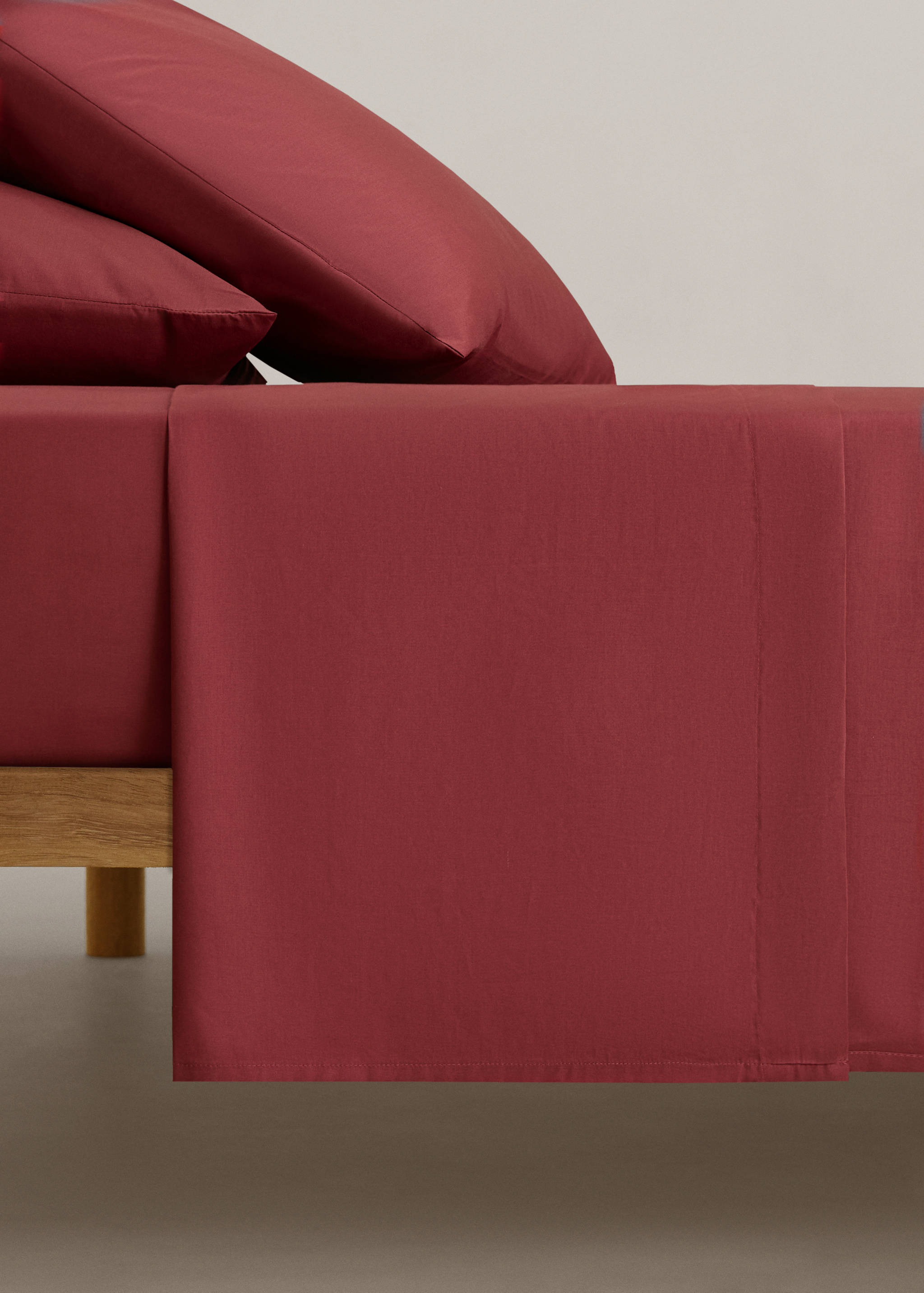 180 thread count cotton top sheet Superking bed - Article without model