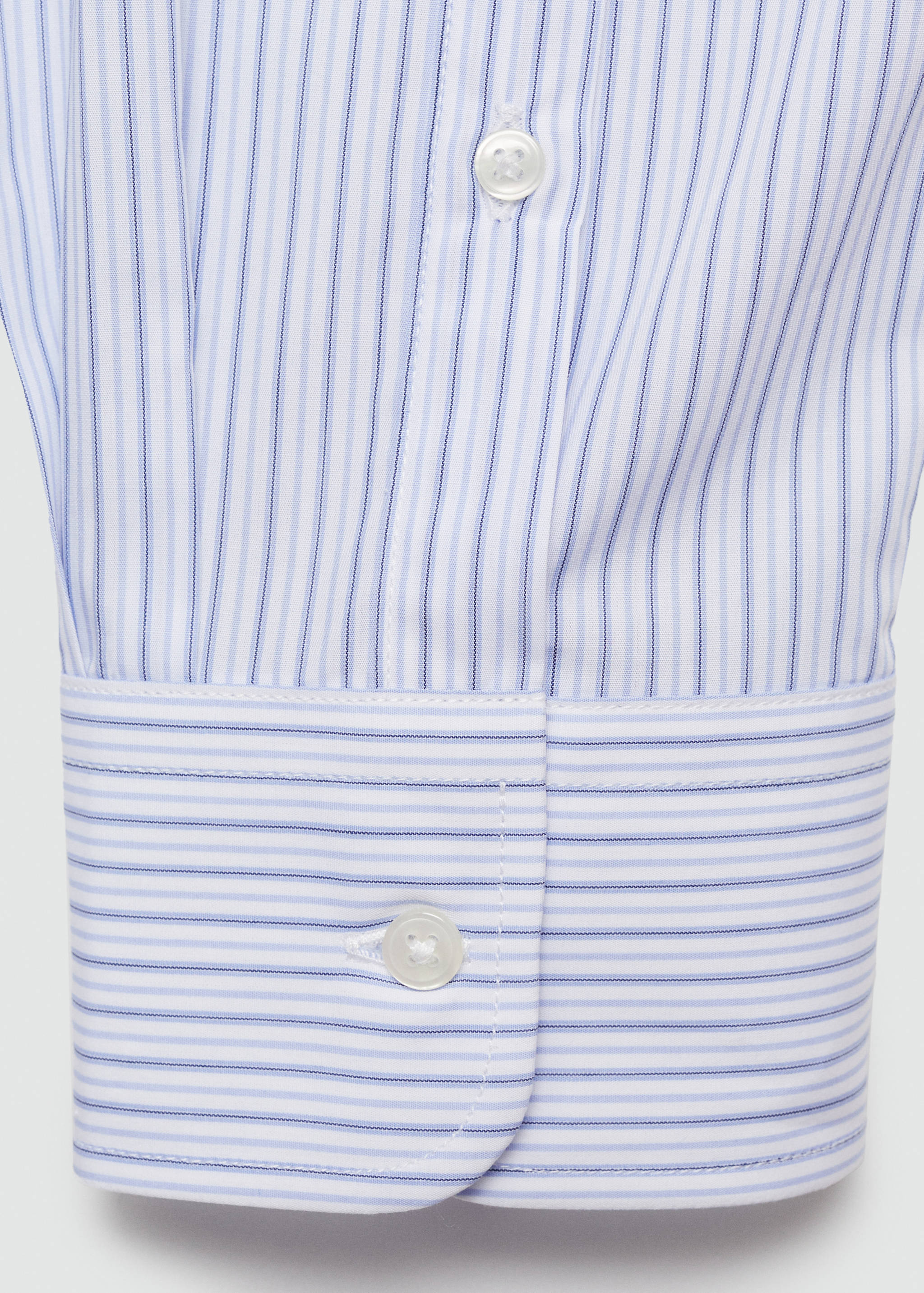 Chemise regular-fit 100 % coton rayures - Détail de l'article 0