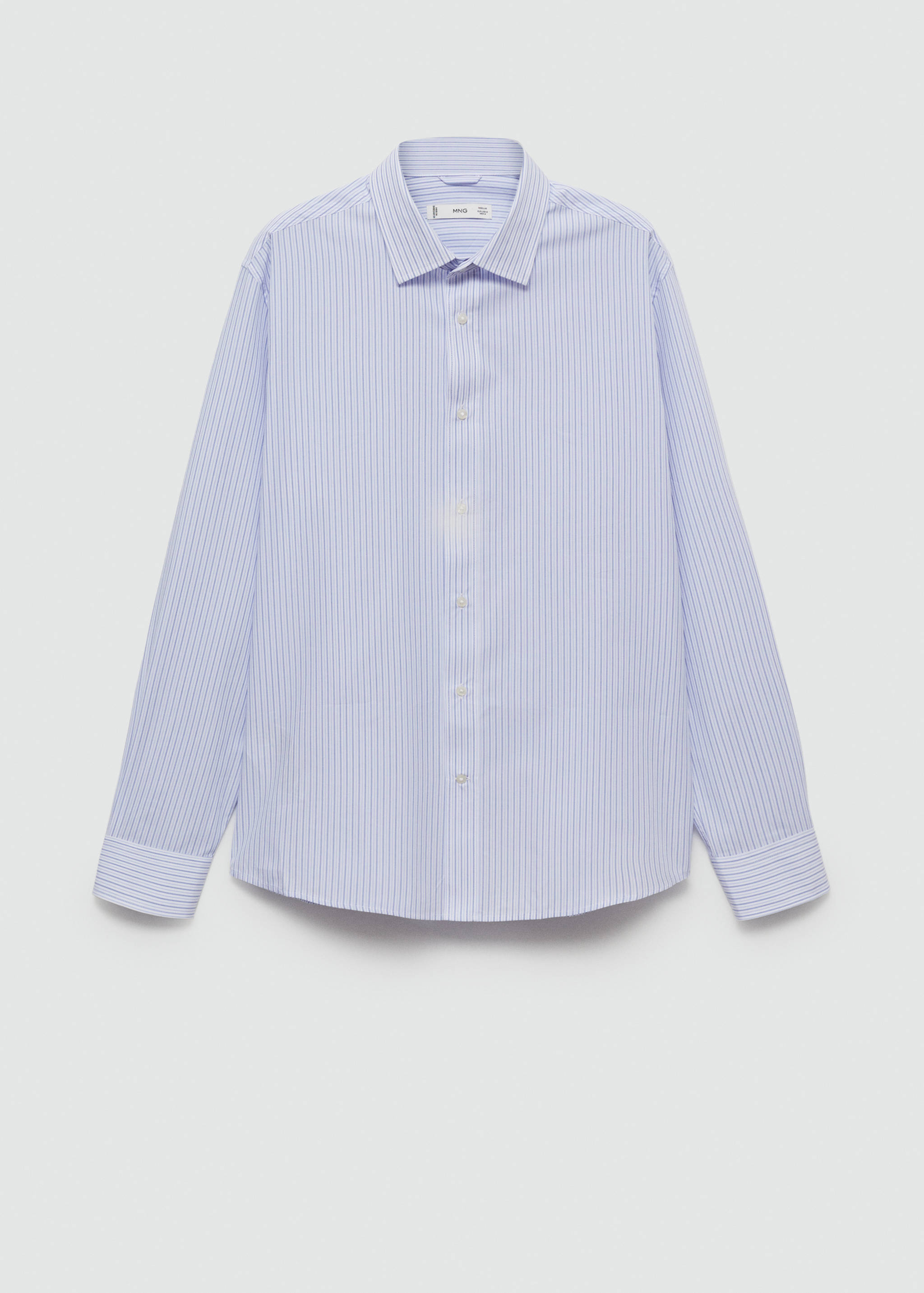 Camisa regular fit 100% algodón rayas - Artículo sin modelo
