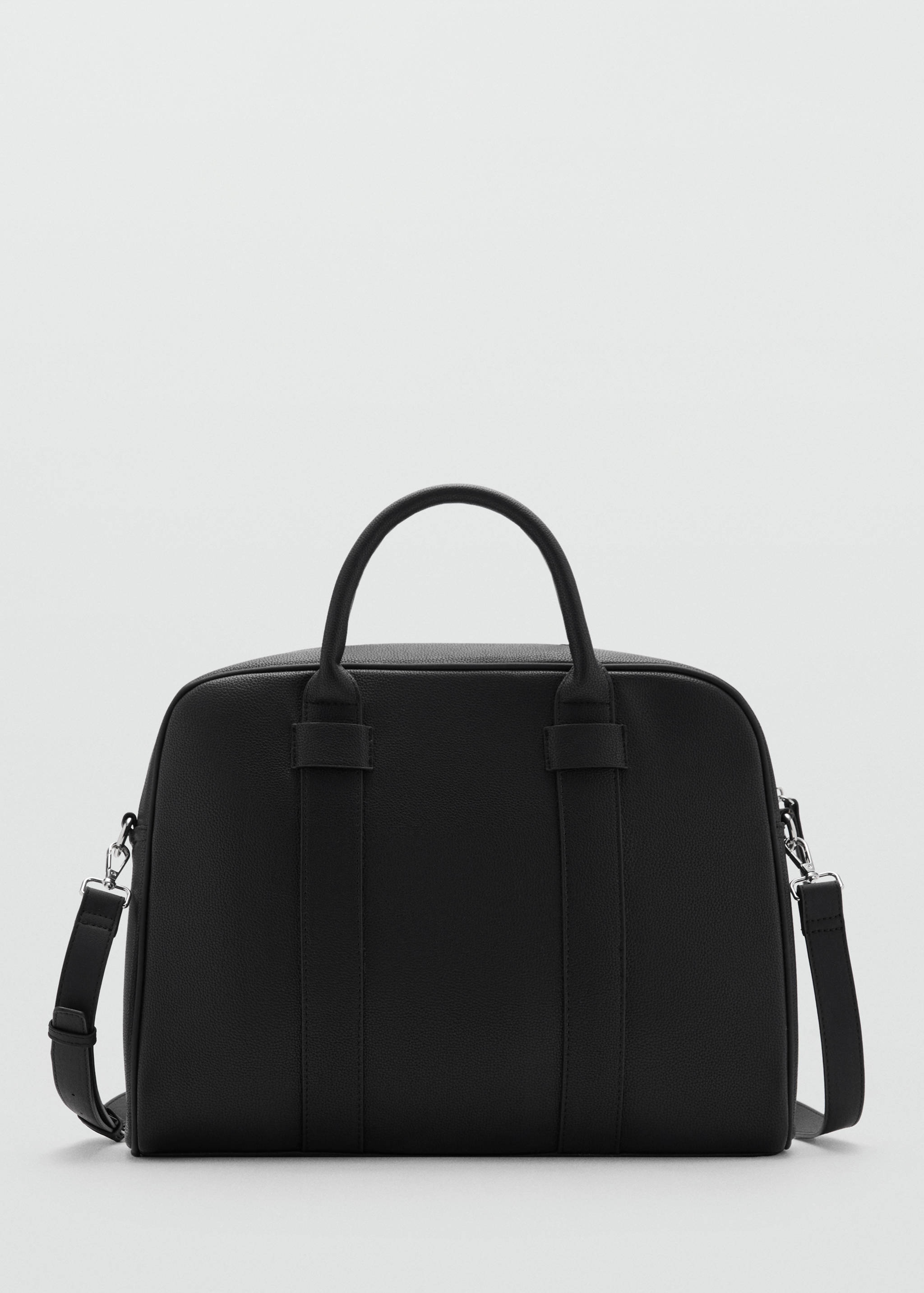 Faux-leather briefcase - Article without model