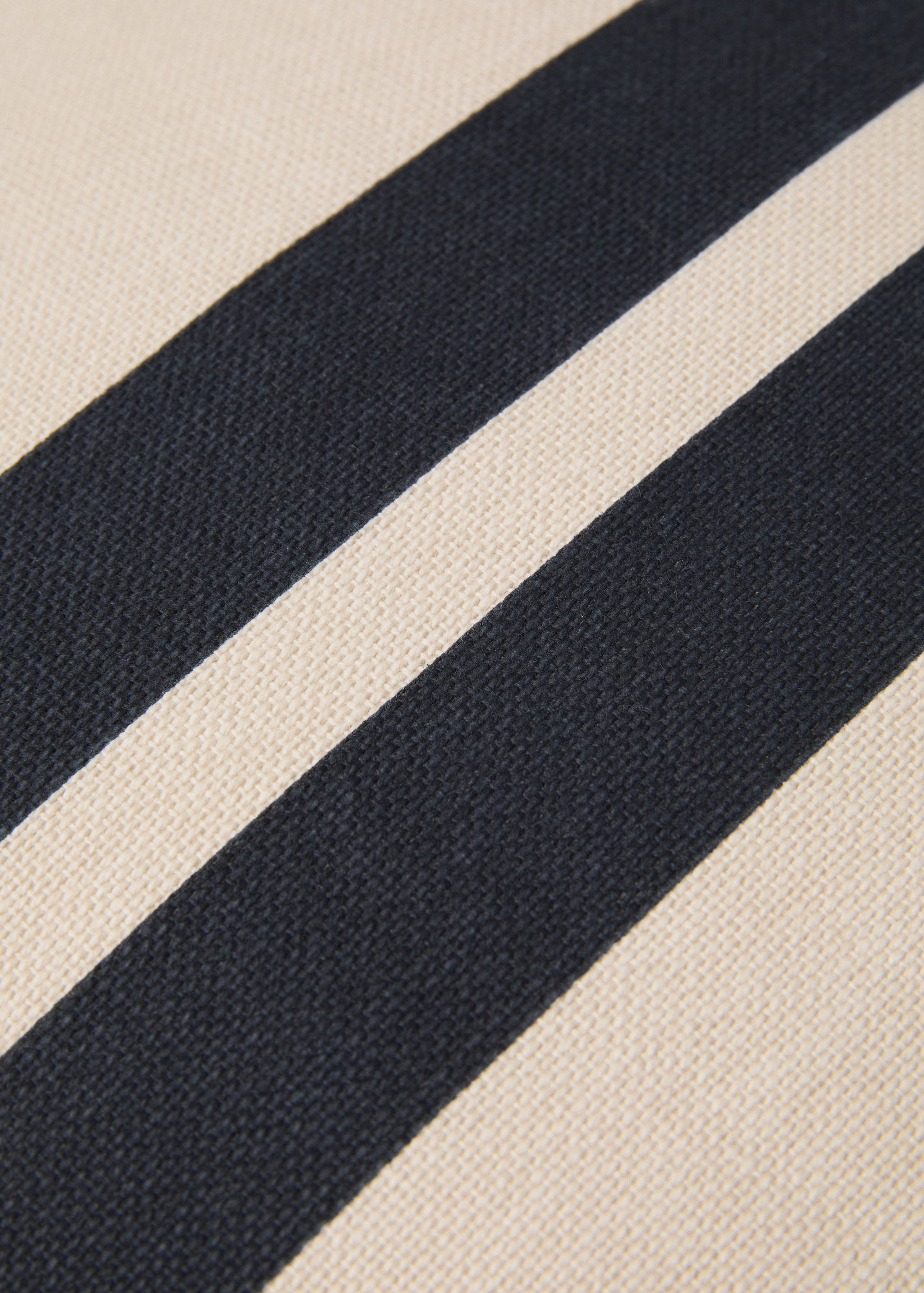 Funda cojín algodón doble raya 45x45cm - Detalle del artículo 3