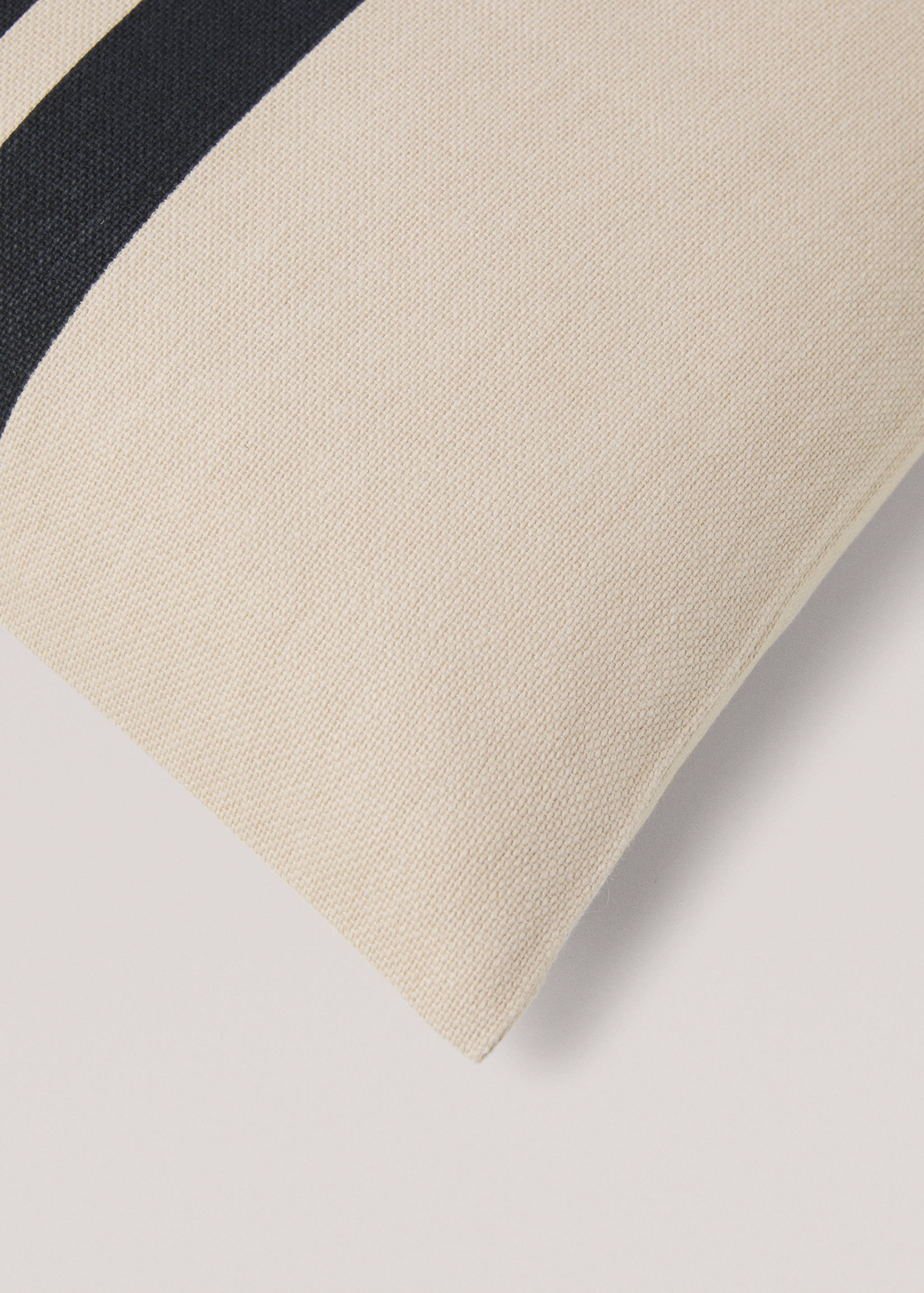 Funda cojín algodón doble raya 45x45cm - Detalle del artículo 4