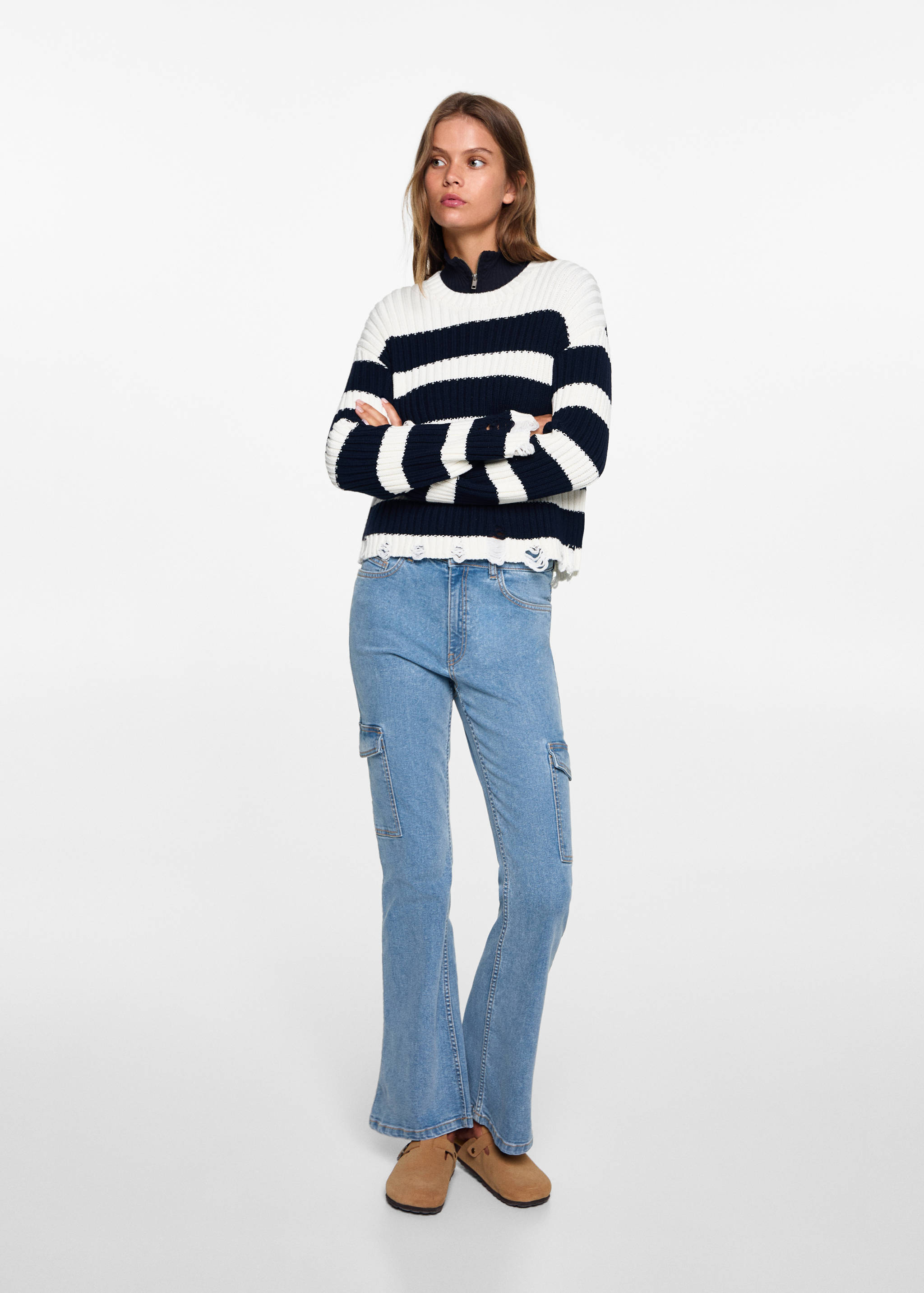 Jeans flare cargo - Detalle del artículo 2