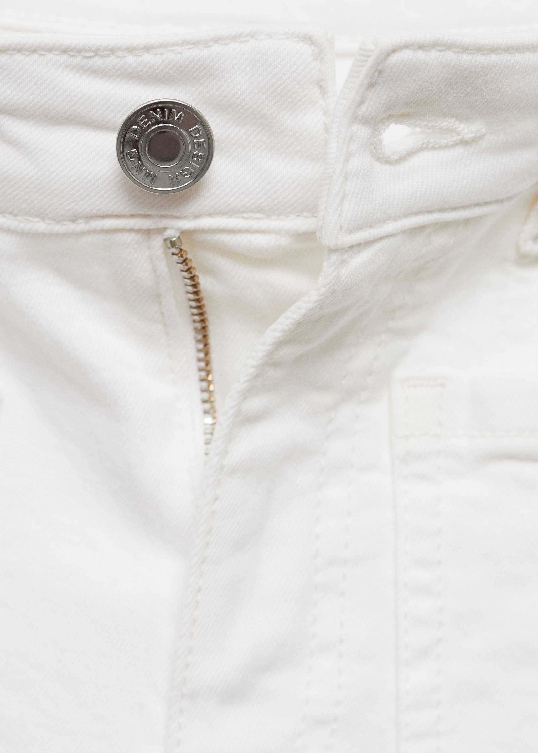 Wide-leg jeans with decorative seams - Details of the article 0