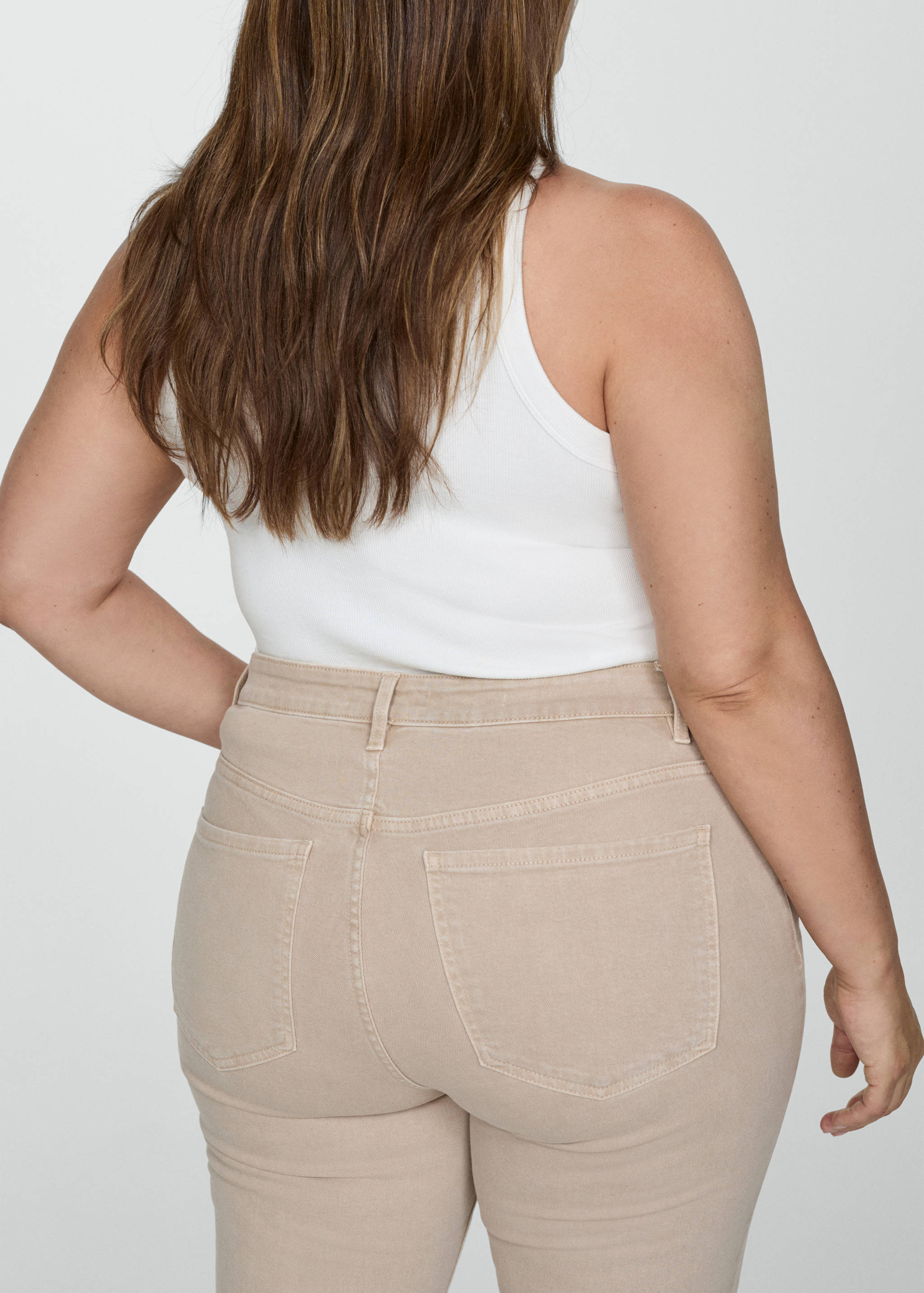 Sienna flared cropped jeans - Details of the article 4