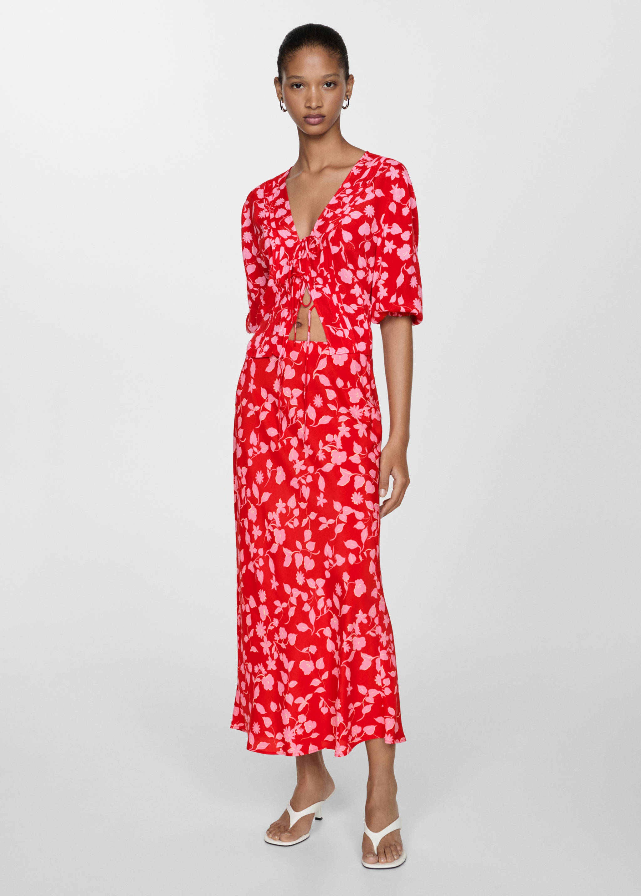 Jupe longue imprimée - Plan général