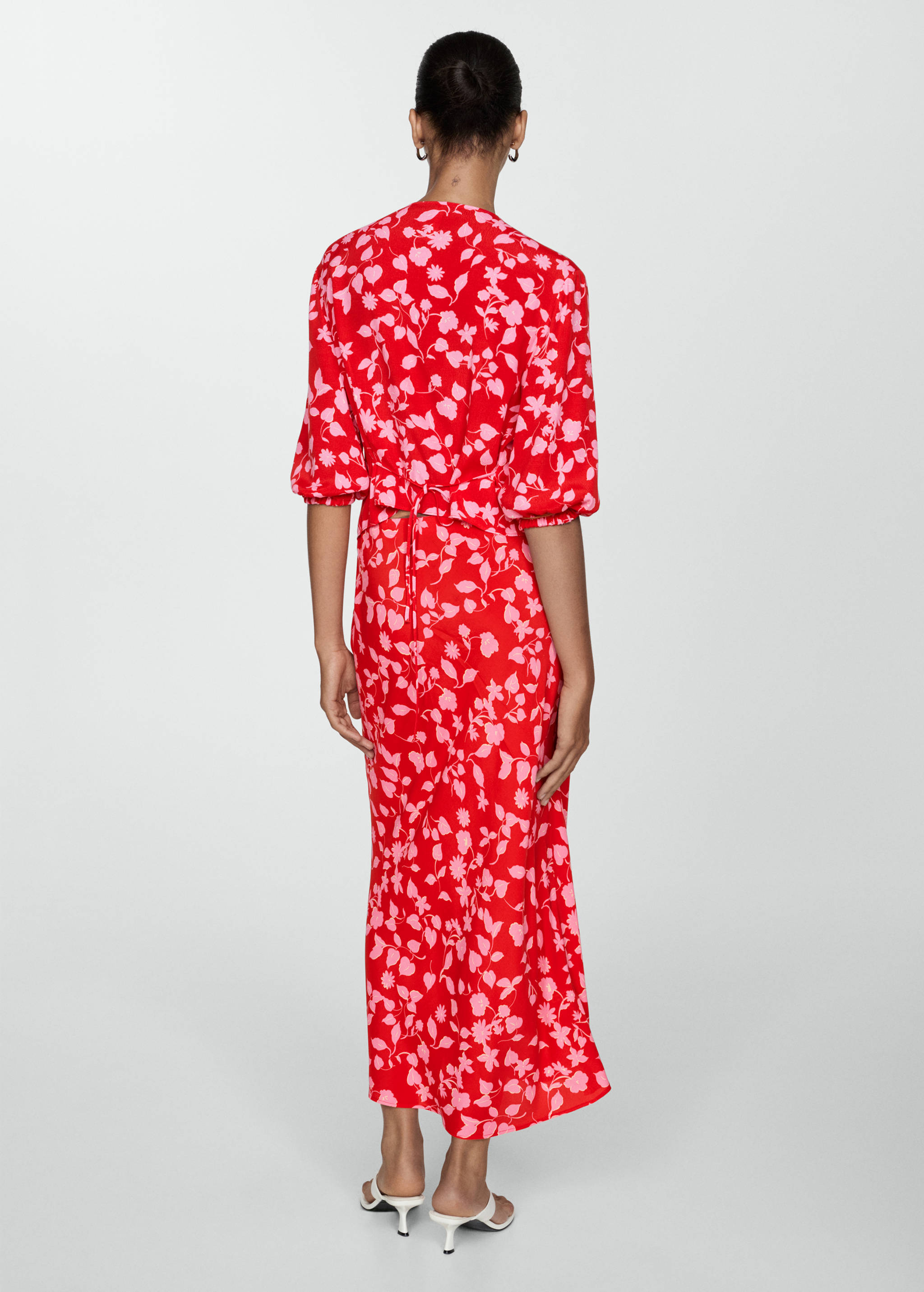 Jupe longue imprimée - Verso de l’article