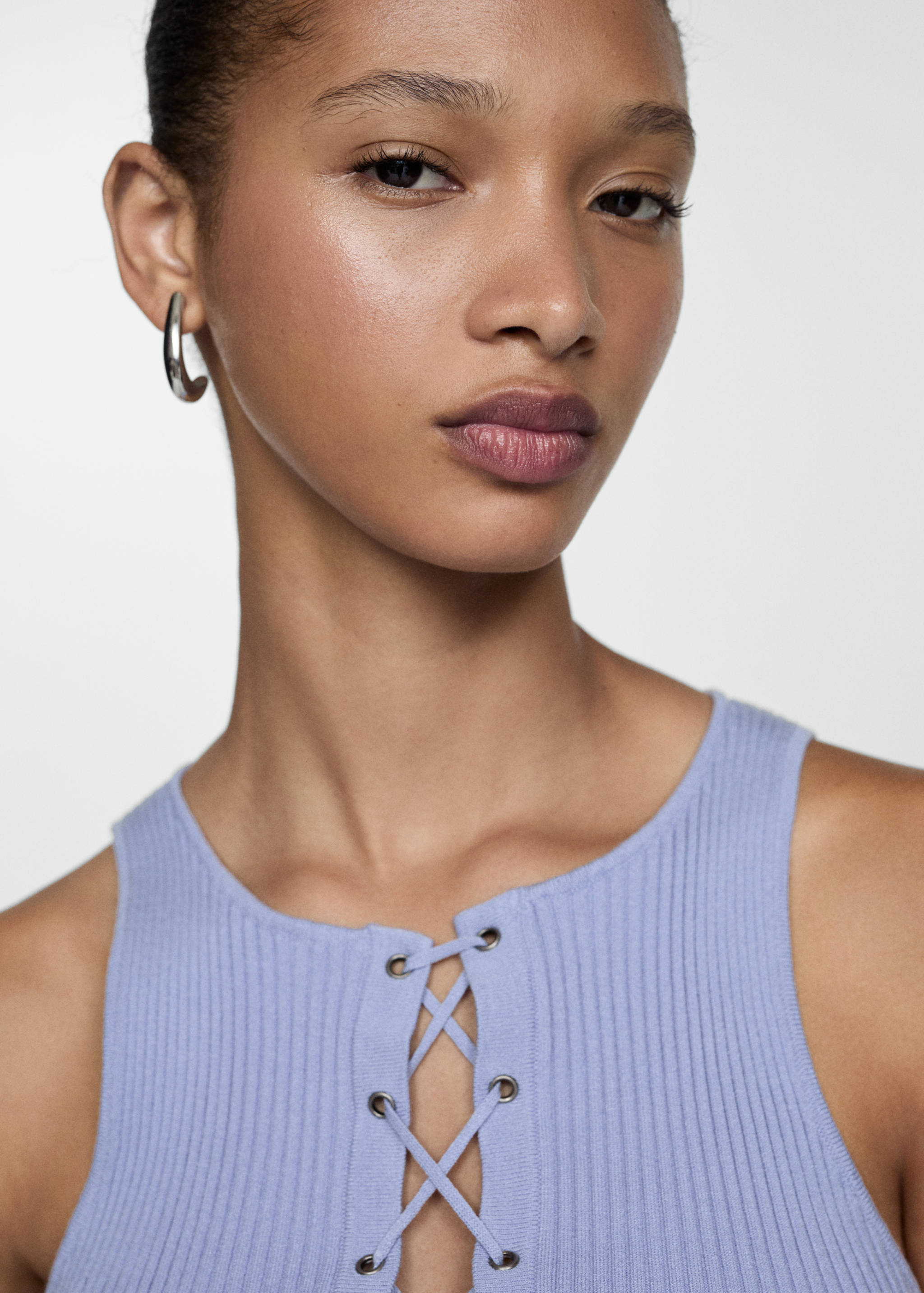 Bow knit top - Details of the article 1