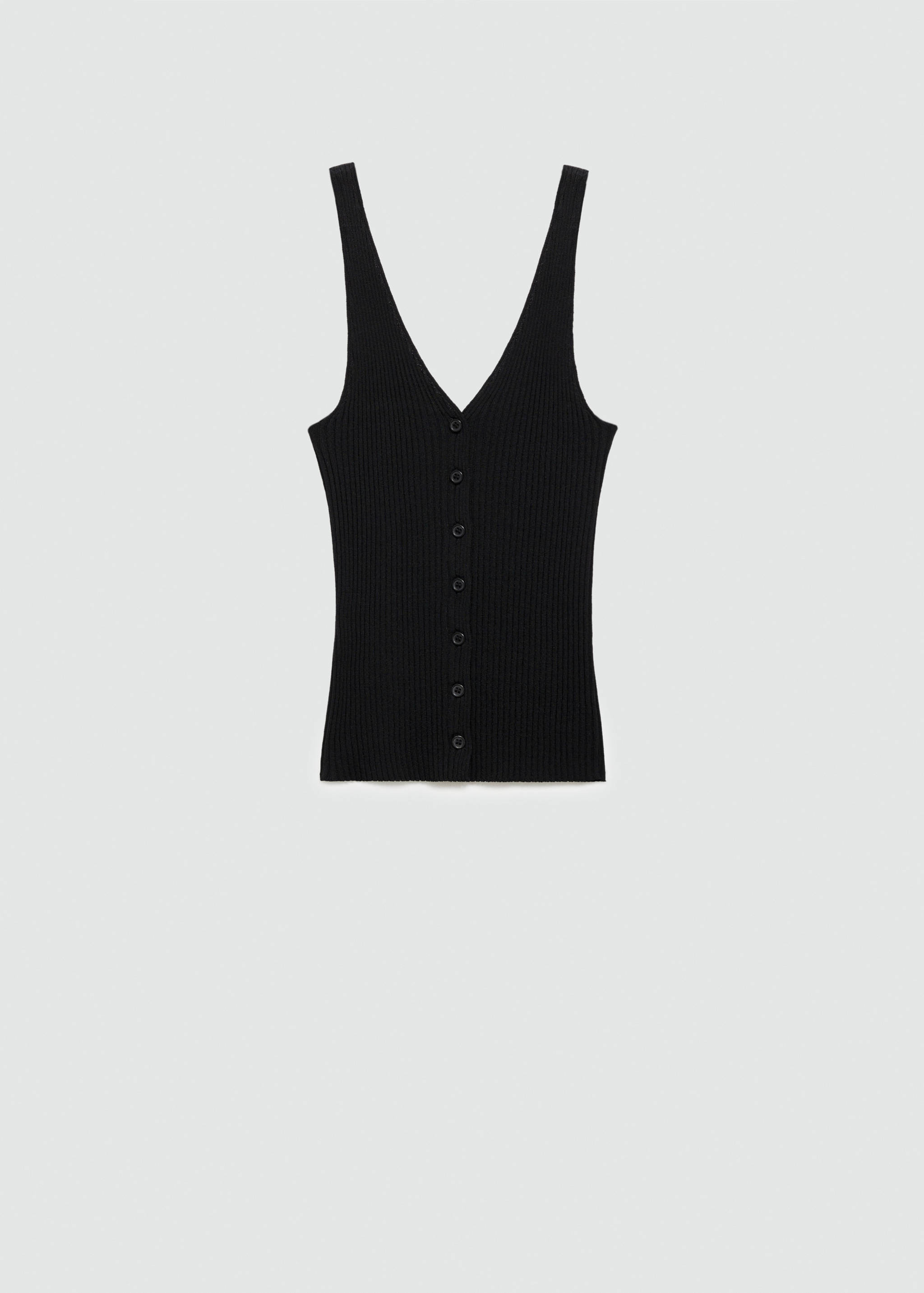 Top maille boutons - Article sans modèle