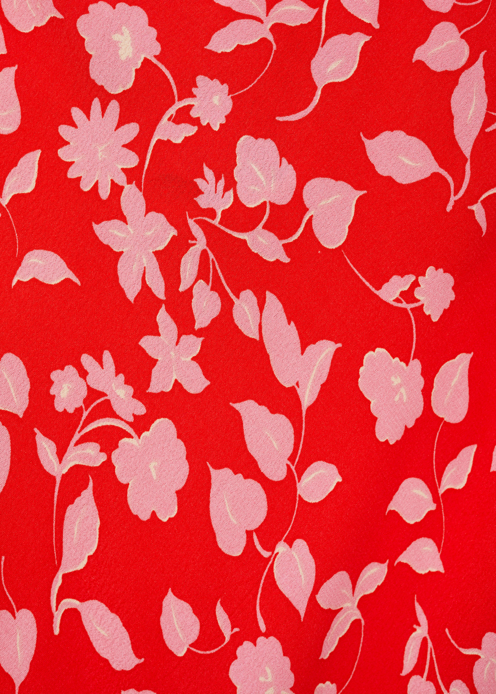 Long printed dress - Details of the article 0