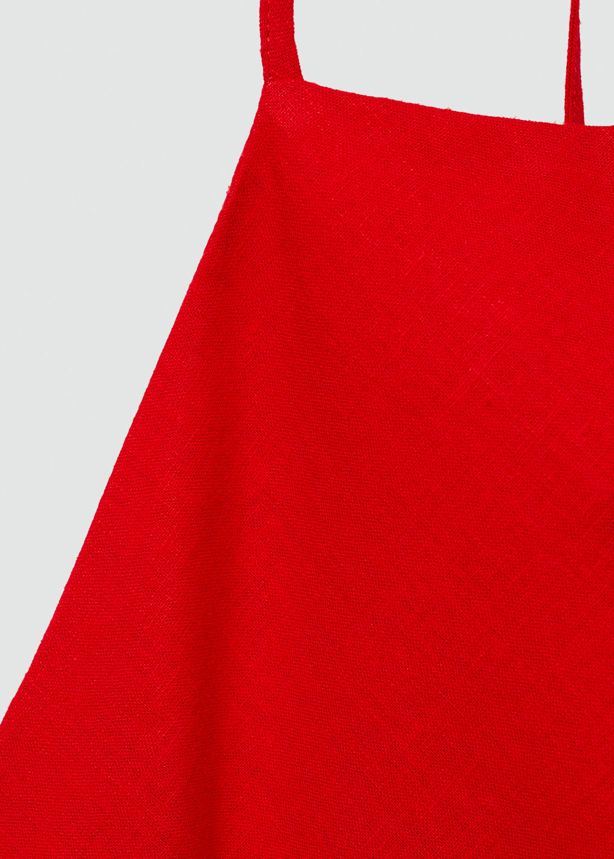 Halter-neck linen dress - Details of the article 8