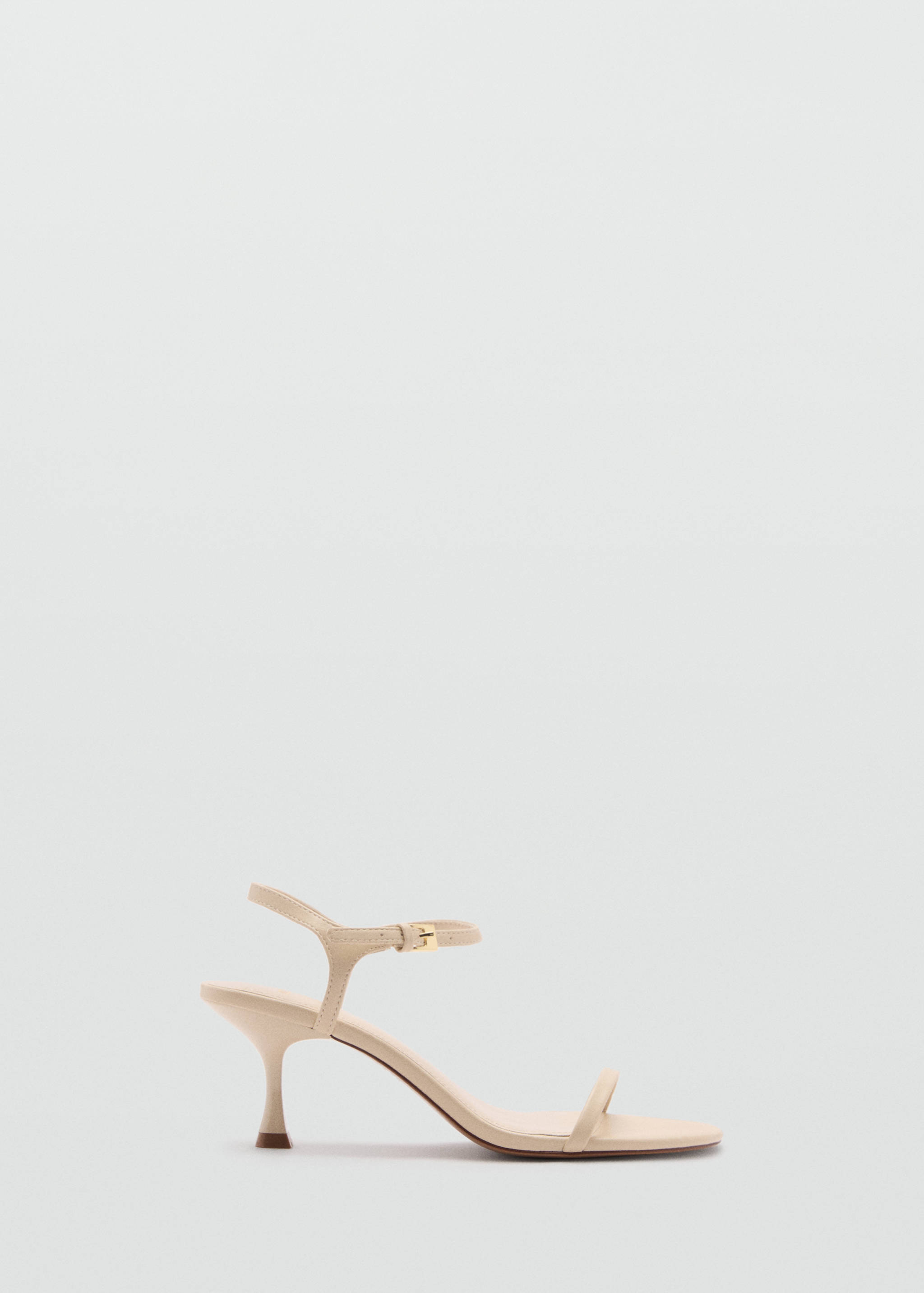 Sandales lanières talon kitten heel - Article sans modèle