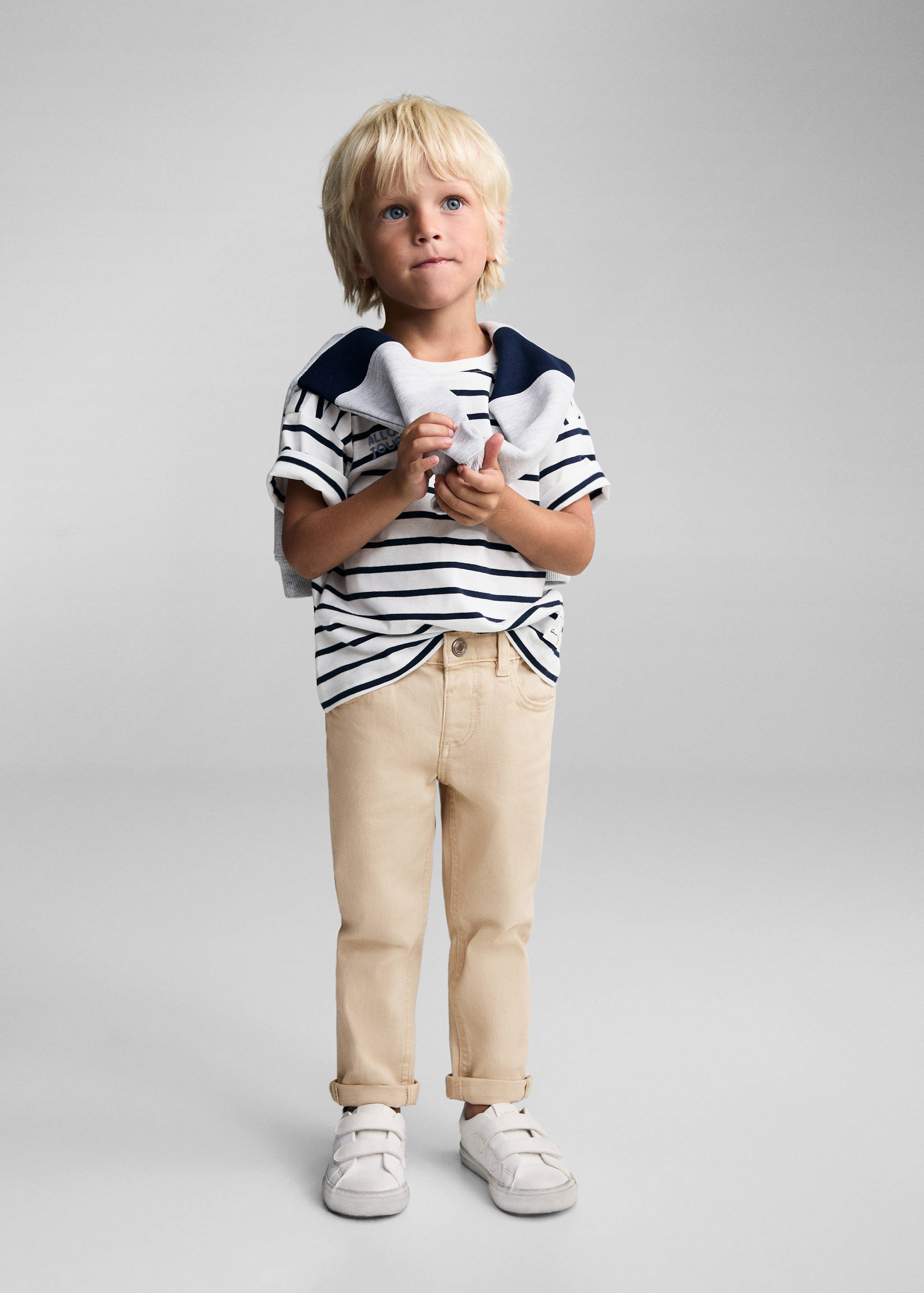 Pantalon droit coton - Plan général